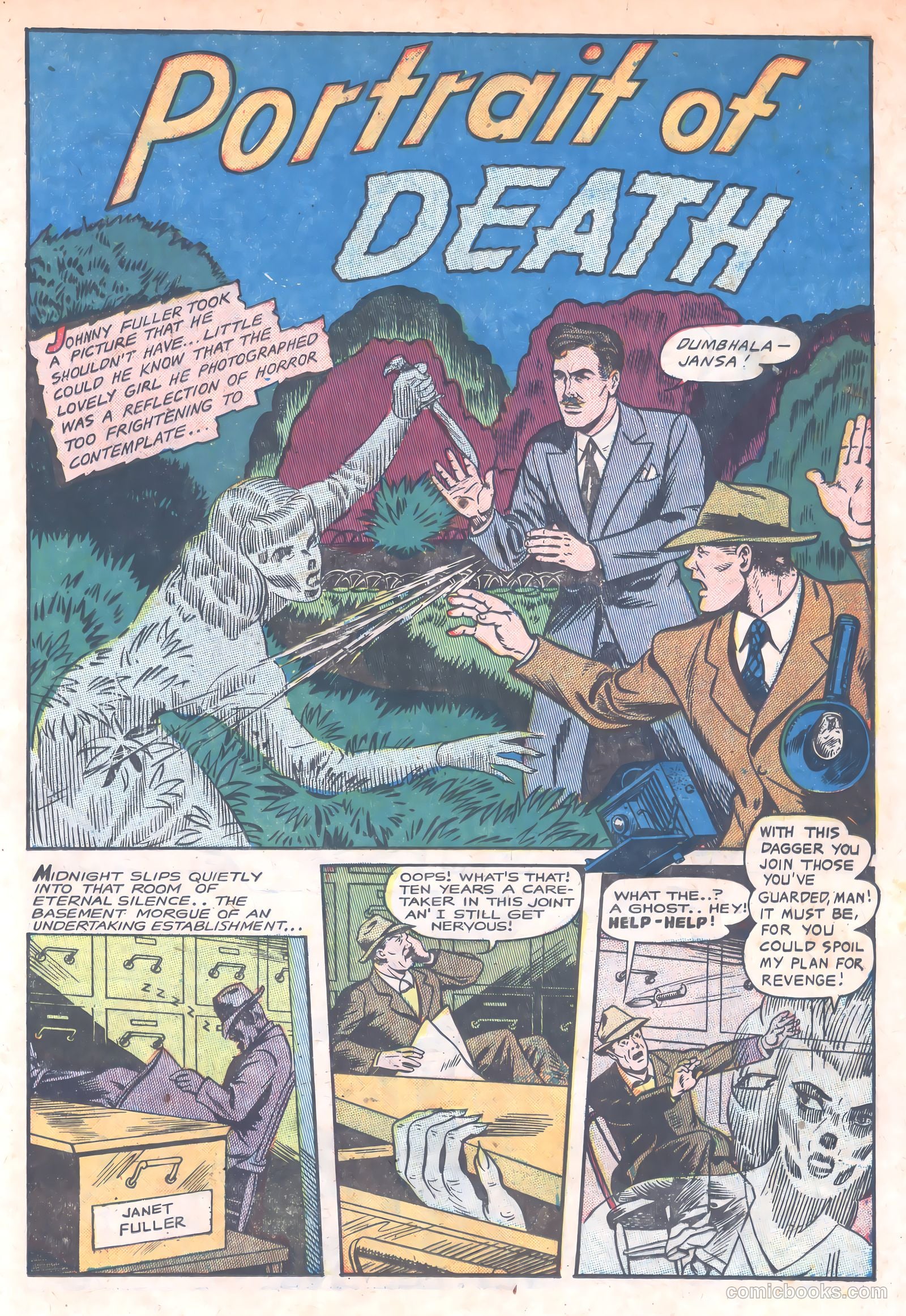 Haunted Thrills #4 (1952) — page 11 of 36