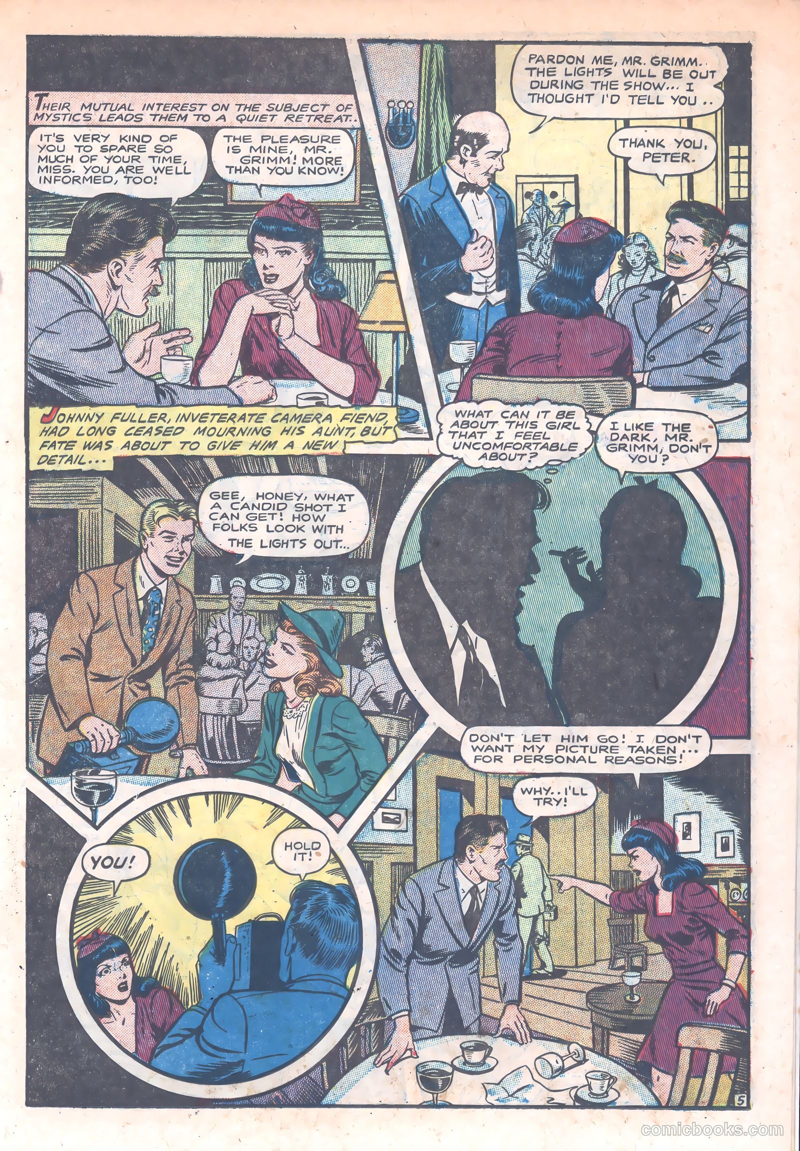 Haunted Thrills #4 (1952) — page 15 of 36