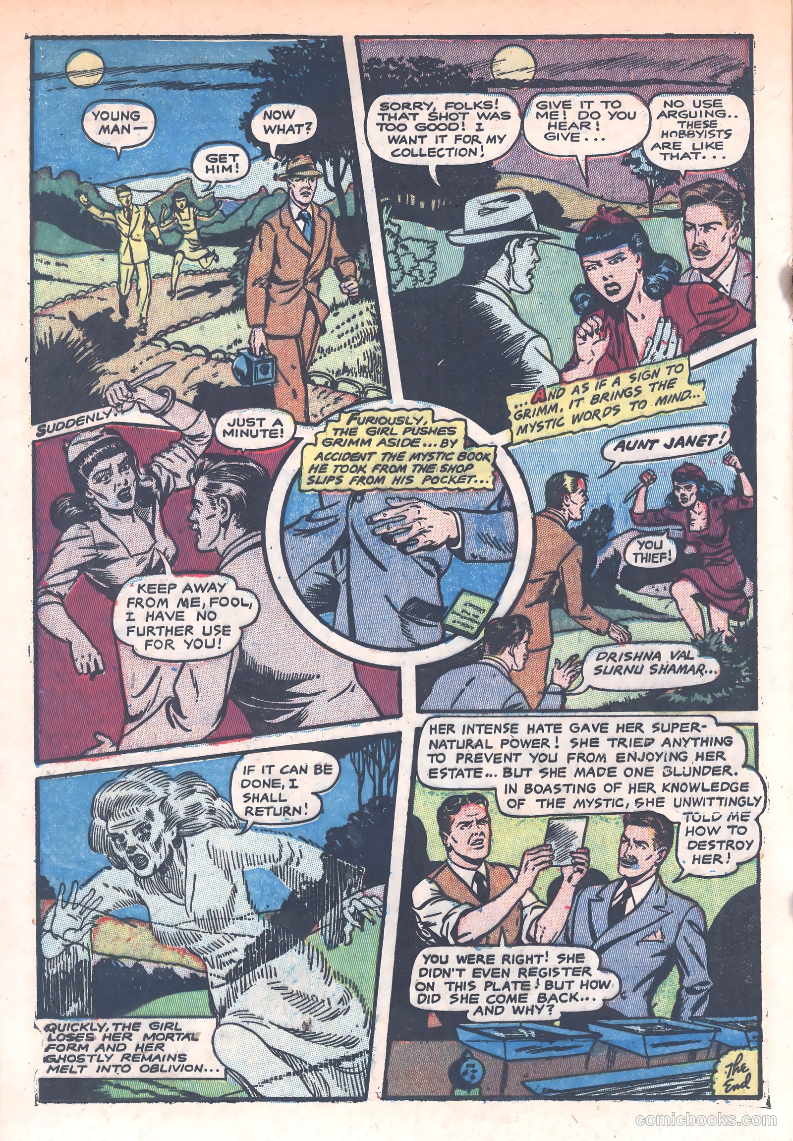 Haunted Thrills #4 (1952) — page 16 of 36