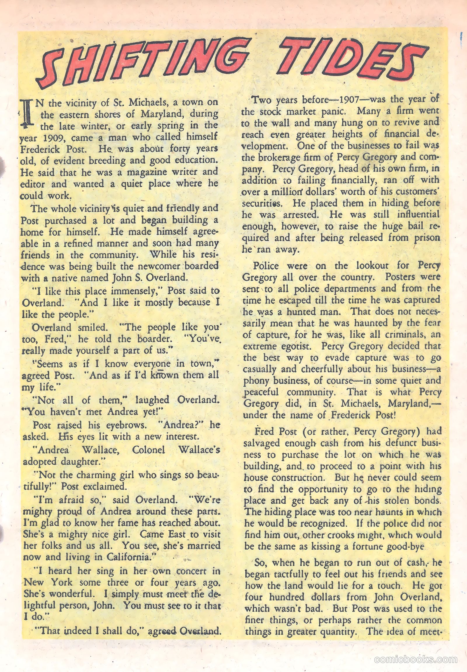 Haunted Thrills #4 (1952) — page 17 of 36