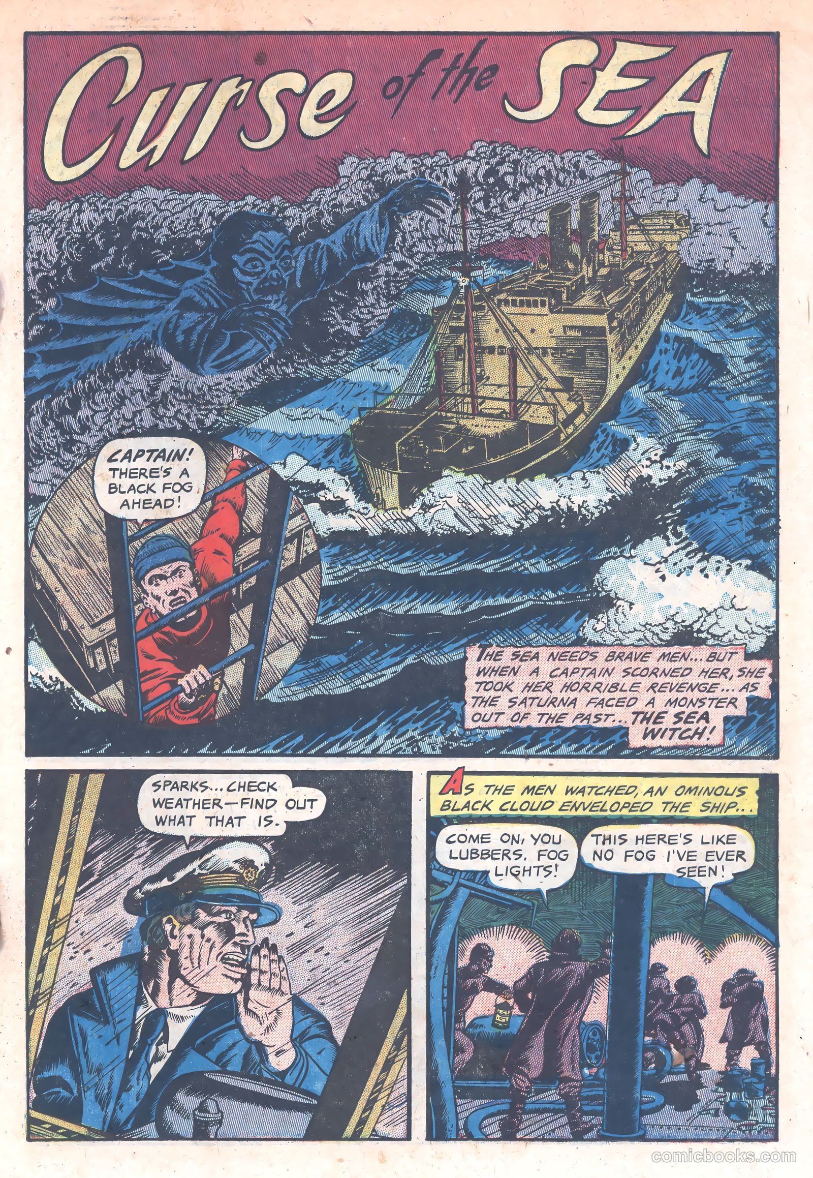 Haunted Thrills #4 (1952) — page 19 of 36