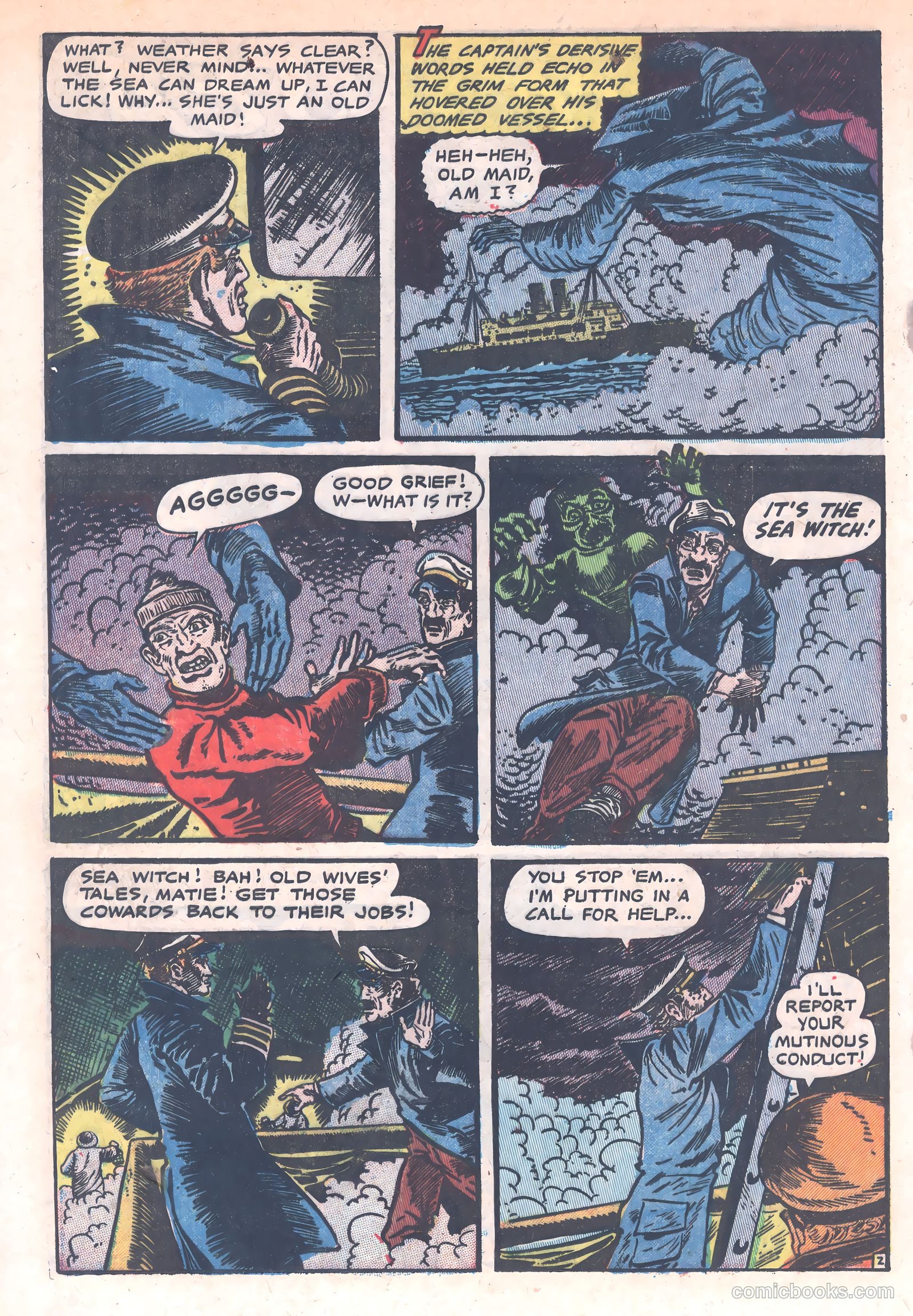 Haunted Thrills #4 (1952) — page 20 of 36