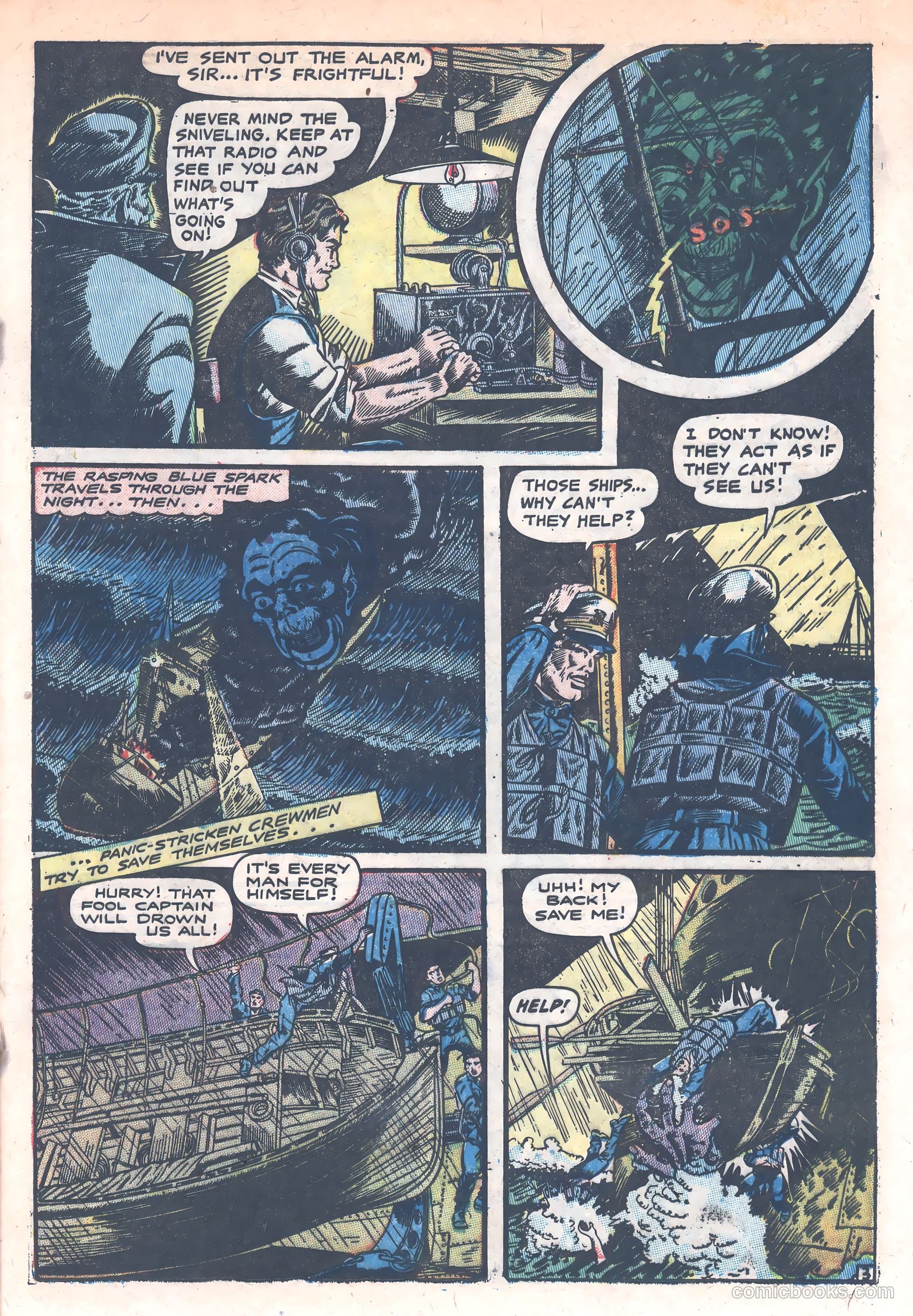 Haunted Thrills #4 (1952) — page 21 of 36