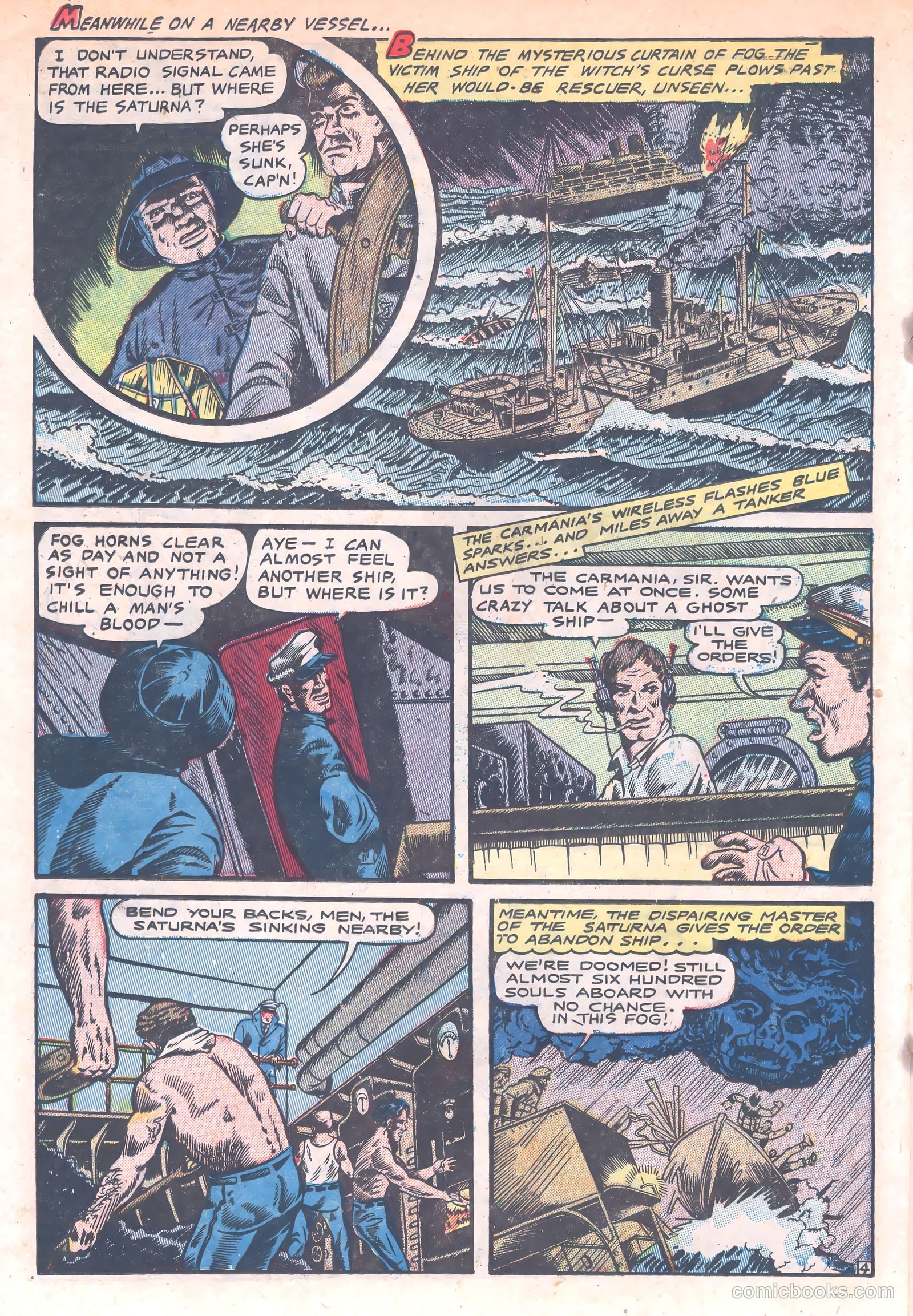 Haunted Thrills #4 (1952) — page 22 of 36
