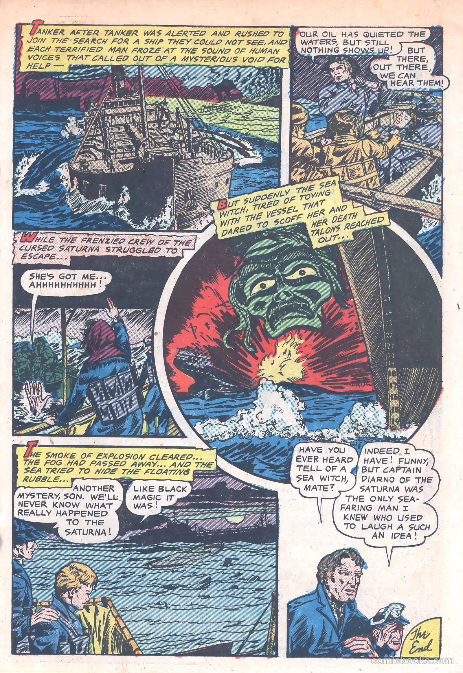 Haunted Thrills #4 (1952) — page 23 of 36