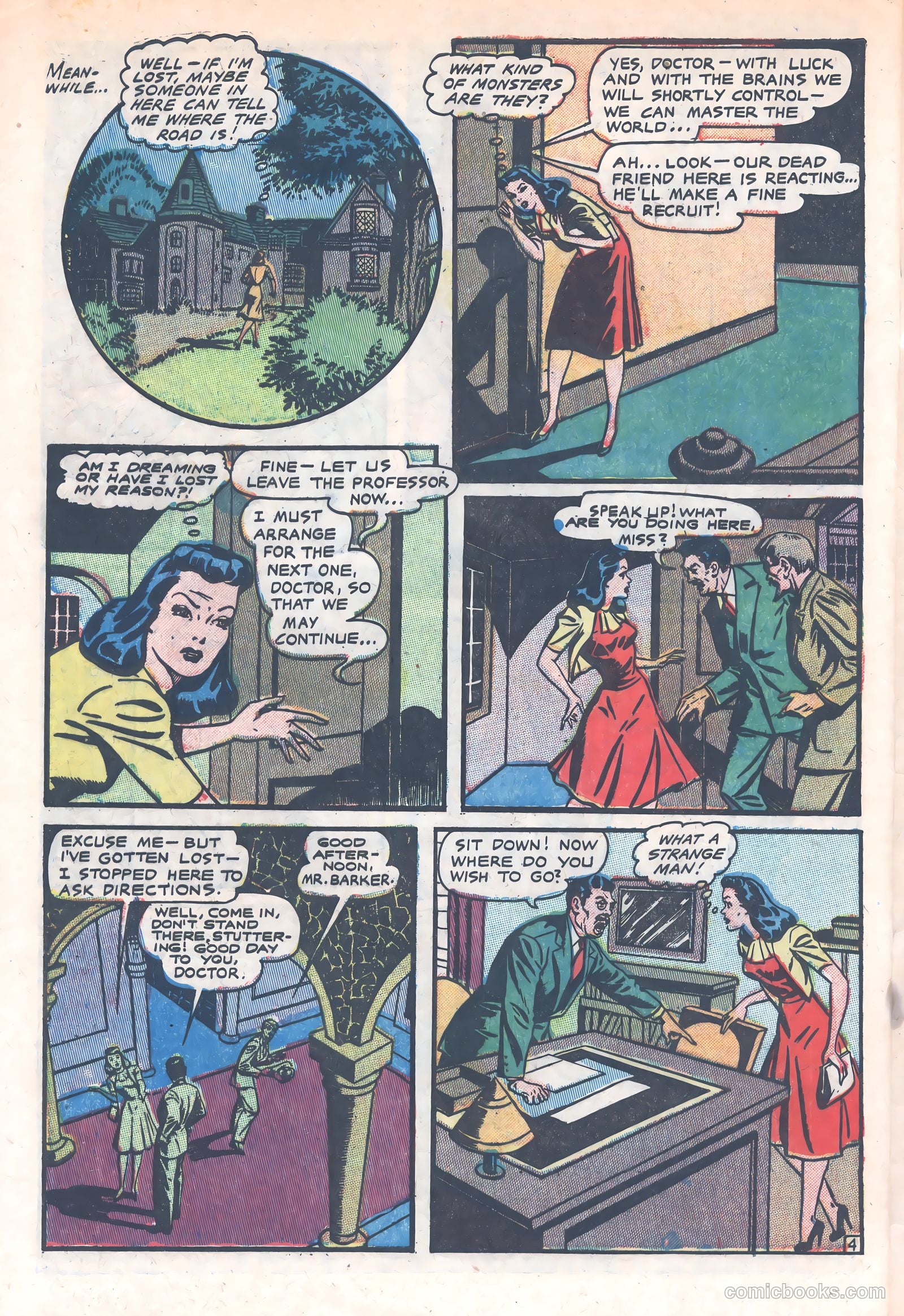 Haunted Thrills #4 (1952) — page 28 of 36