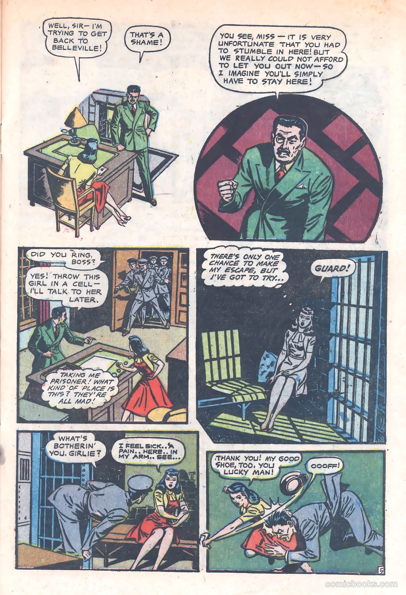 Haunted Thrills #4 (1952) — page 29 of 36