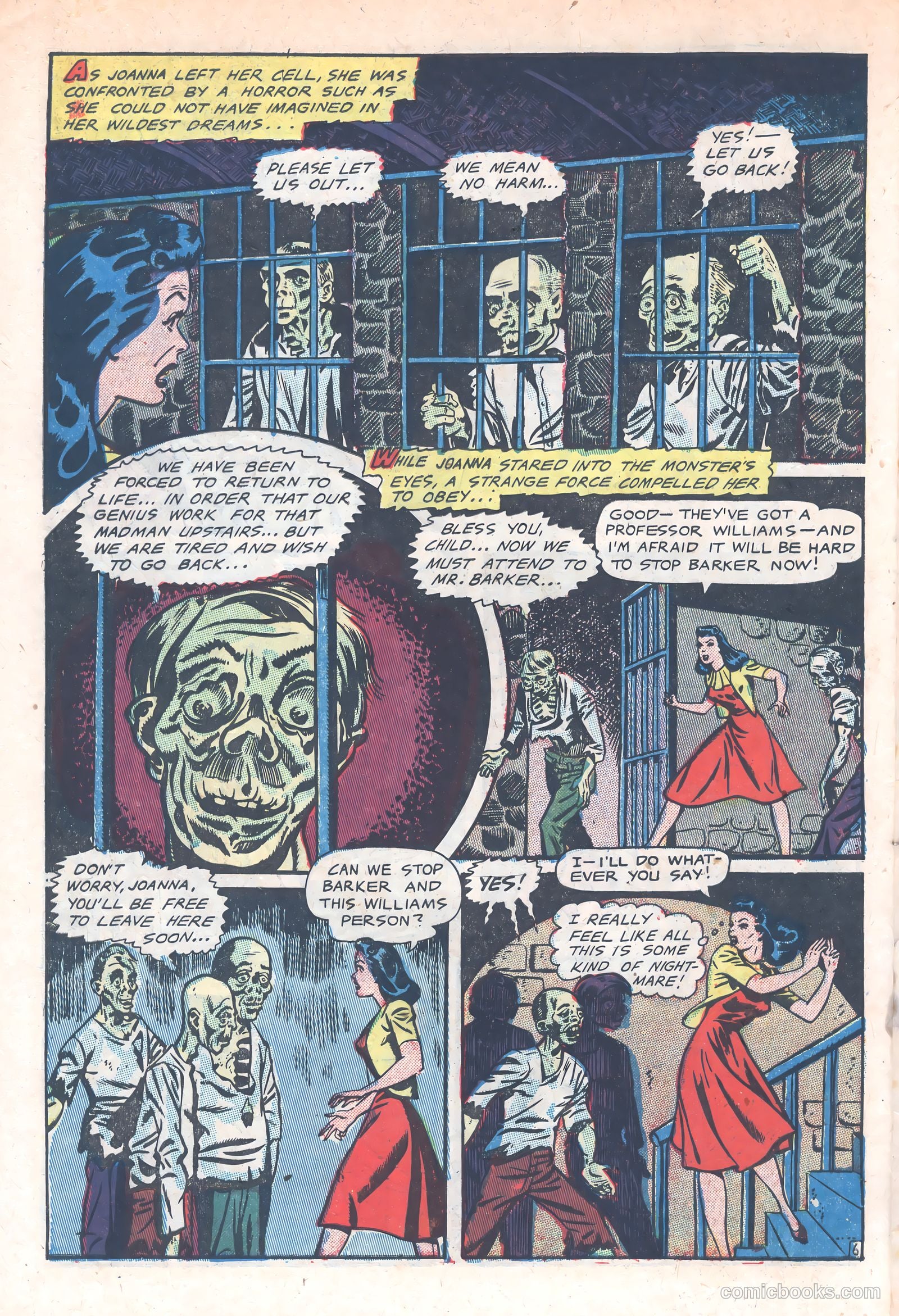 Haunted Thrills #4 (1952) — page 30 of 36