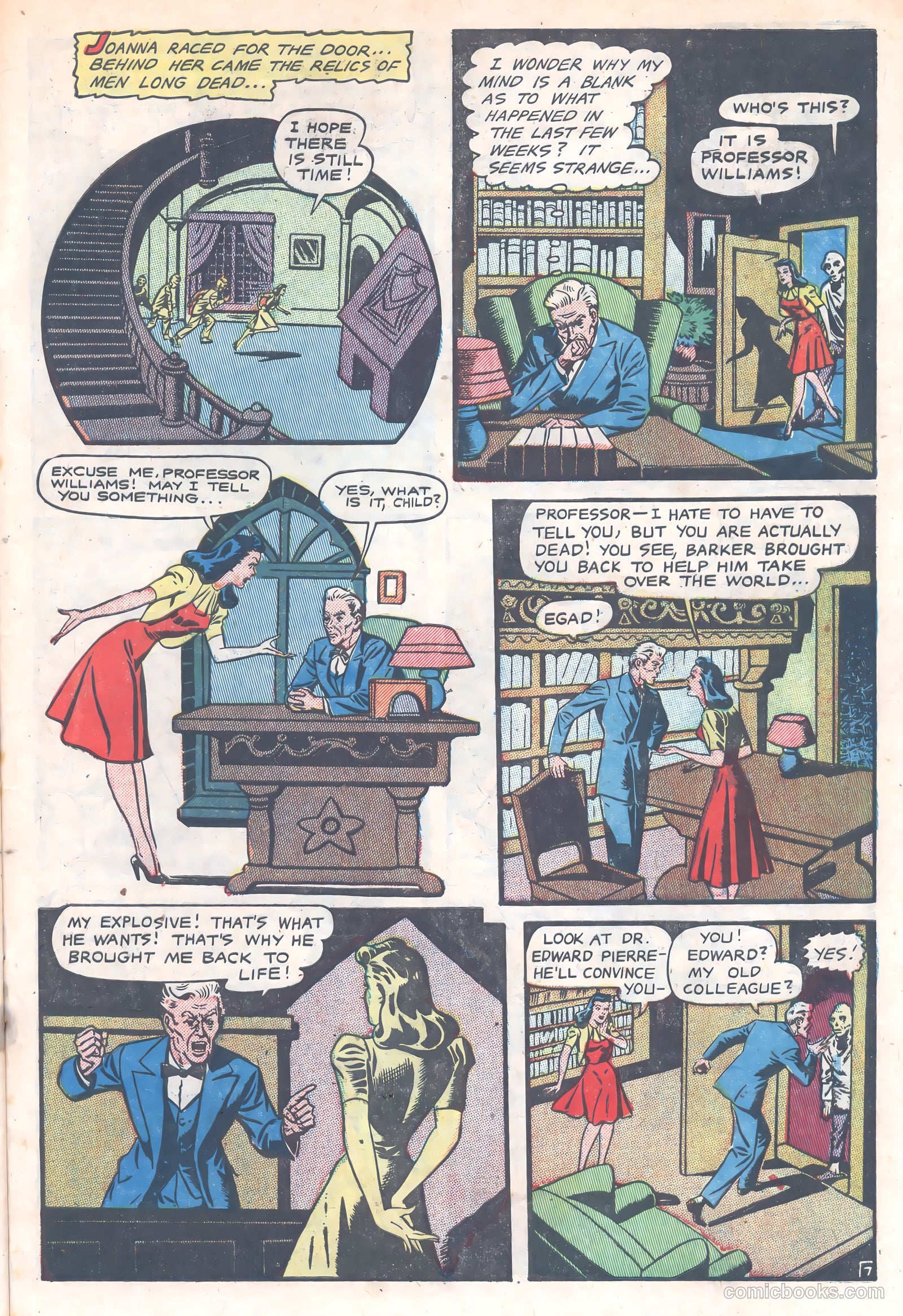 Haunted Thrills #4 (1952) — page 31 of 36