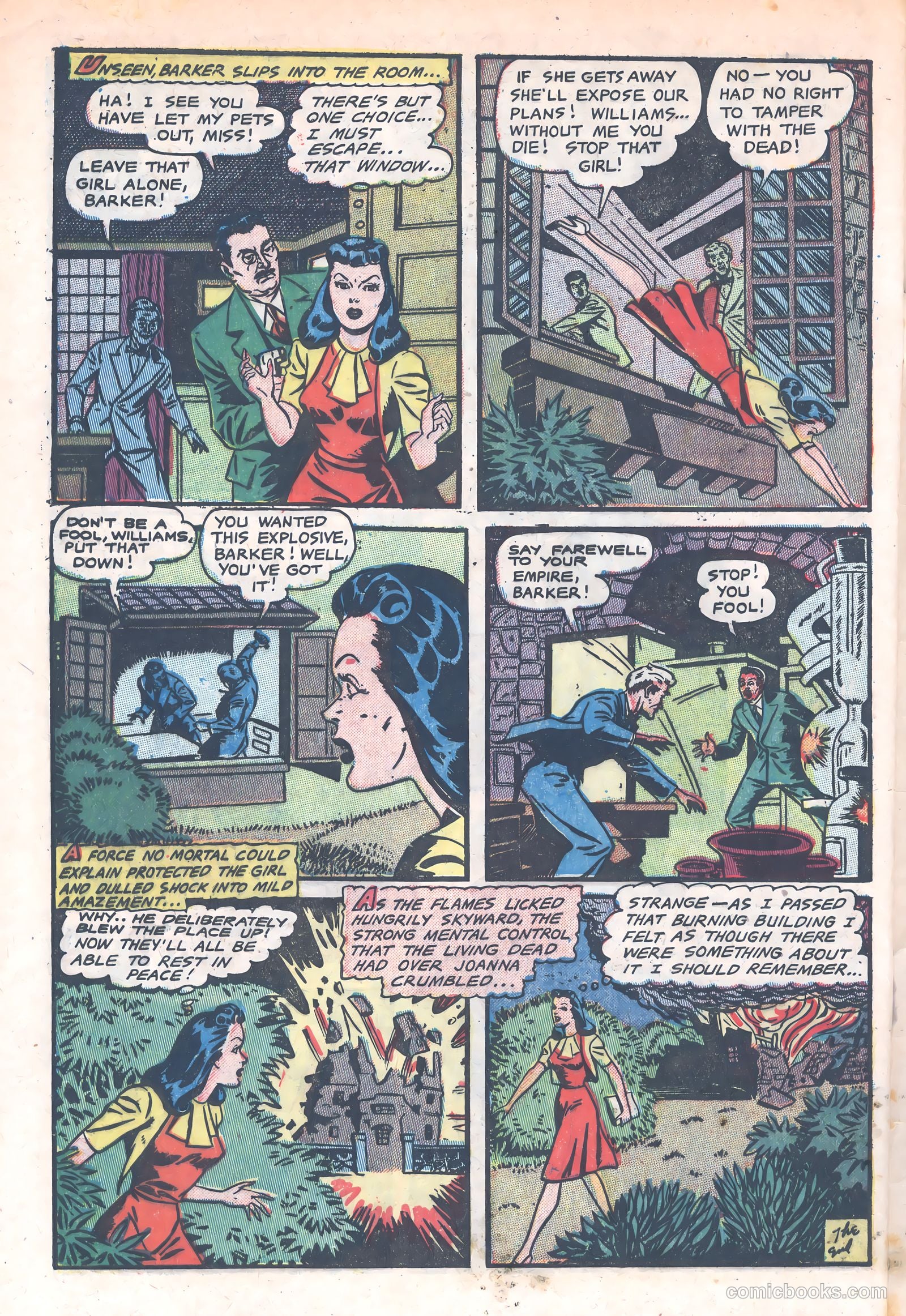 Haunted Thrills #4 (1952) — page 32 of 36