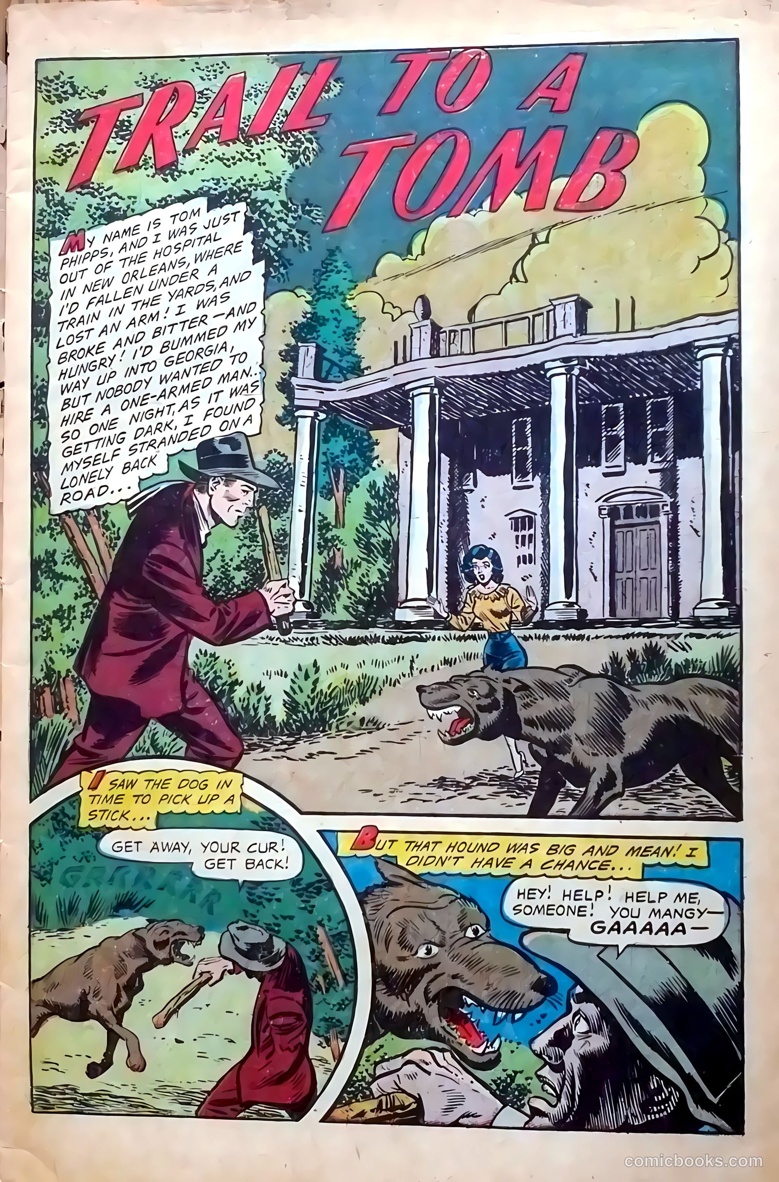 Haunted Thrills #7 (1953) — page 3 of 36