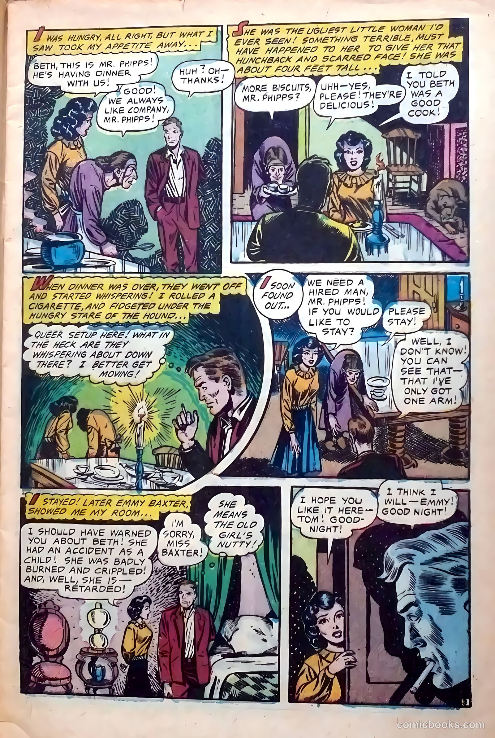 Haunted Thrills #7 (1953) — page 5 of 36