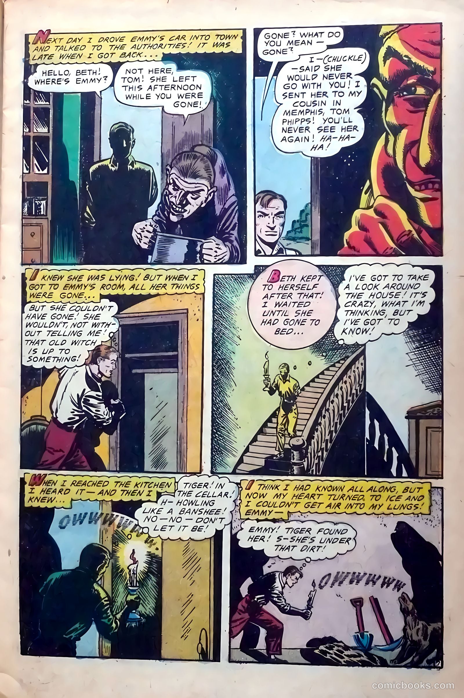 Haunted Thrills #7 (1953) — page 9 of 36