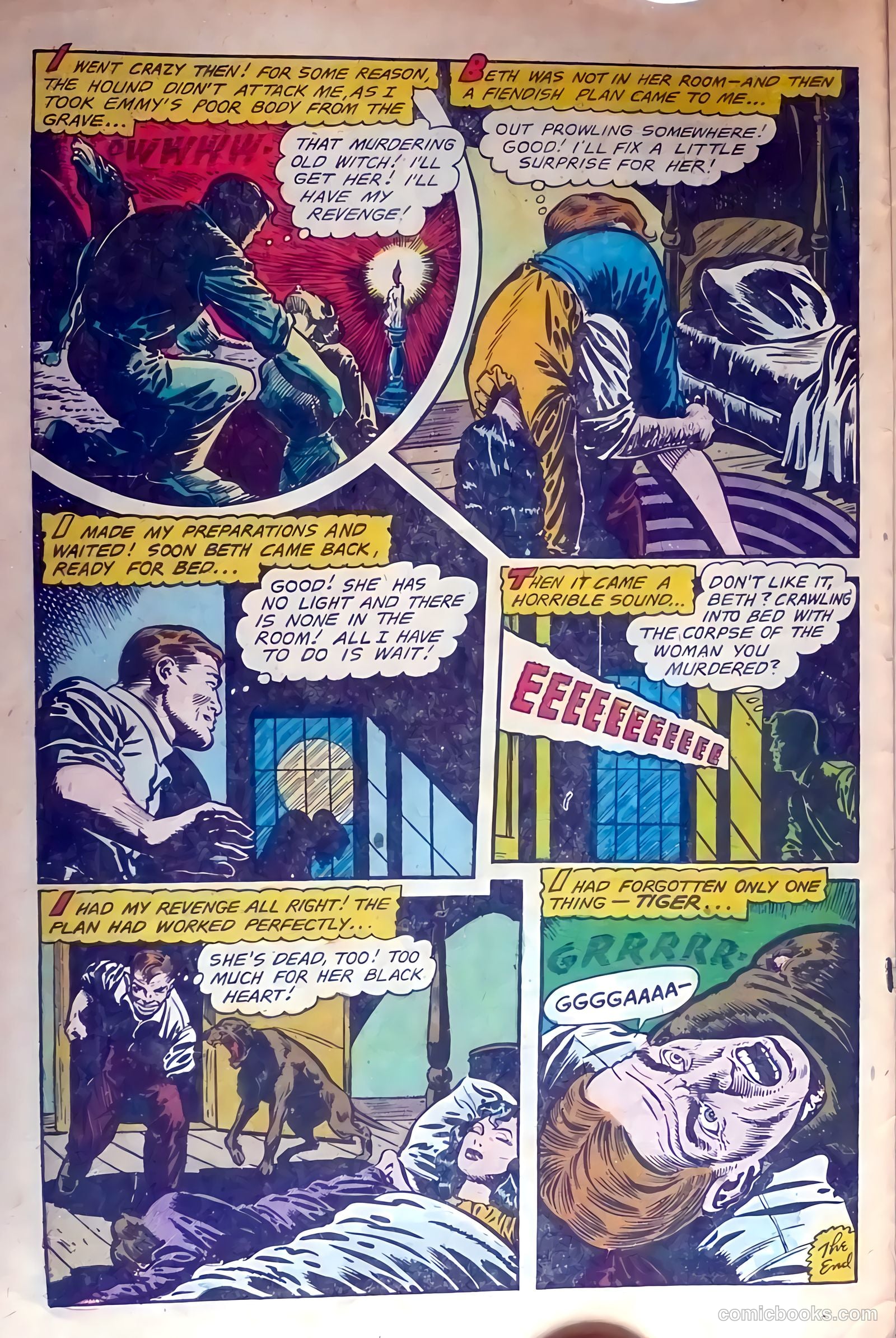 Haunted Thrills #7 (1953) — page 10 of 36