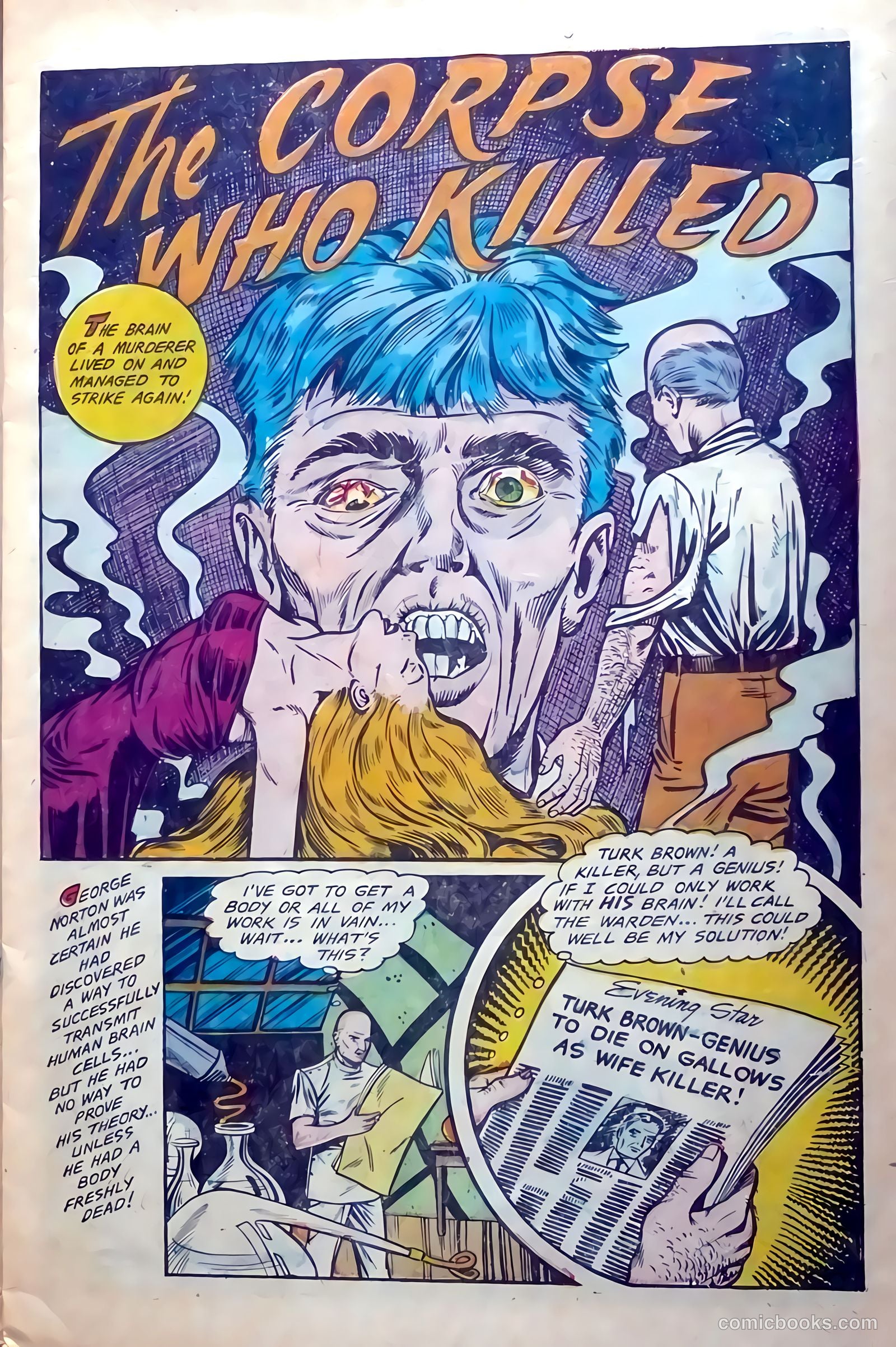 Haunted Thrills #7 (1953) — page 11 of 36