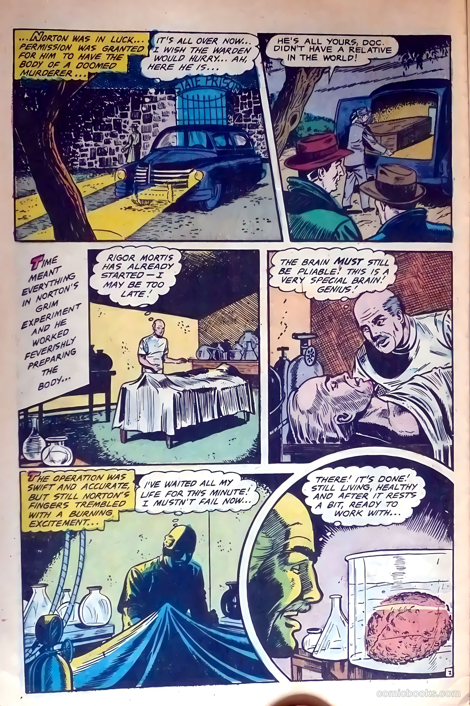 Haunted Thrills #7 (1953) — page 12 of 36