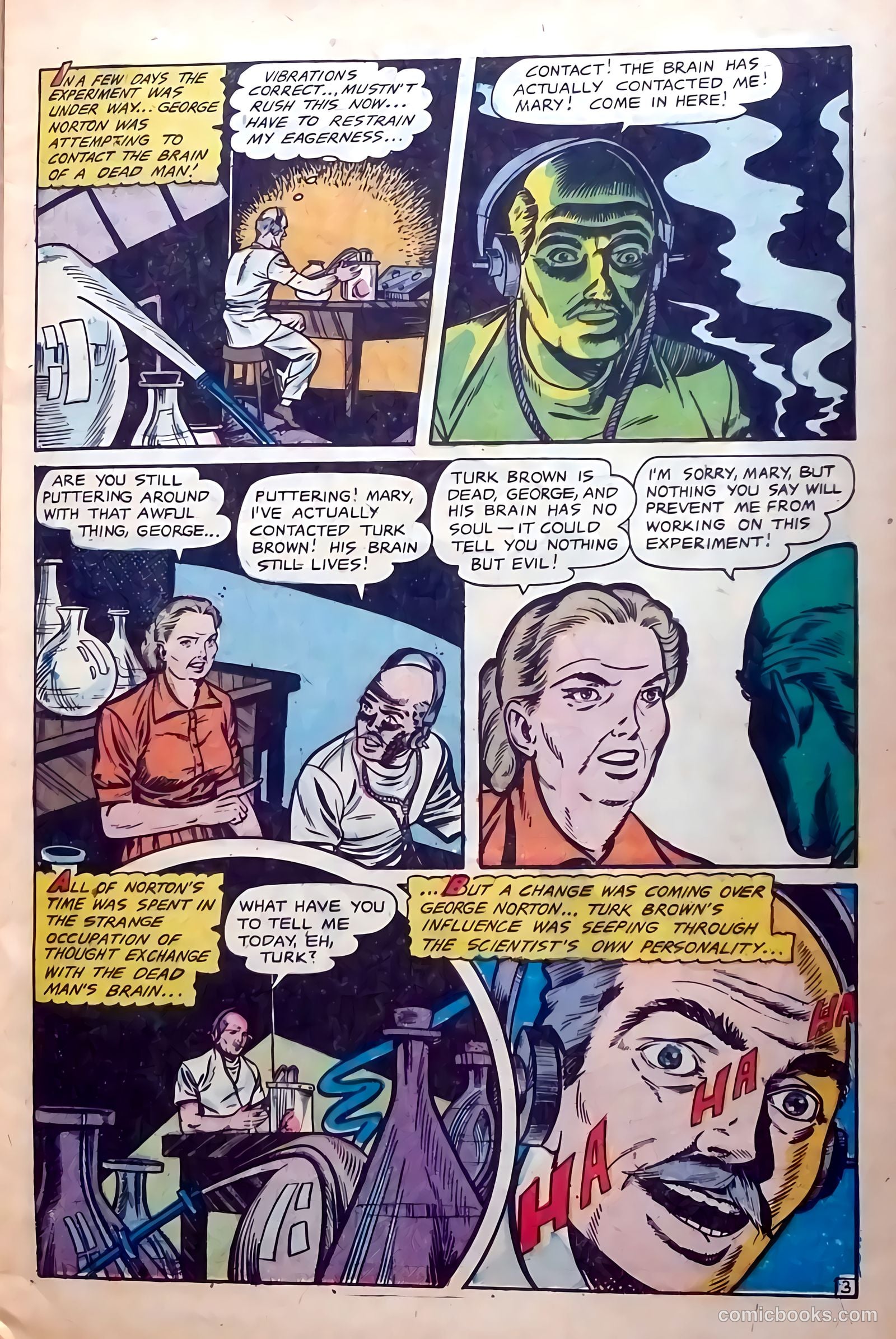 Haunted Thrills #7 (1953) — page 13 of 36