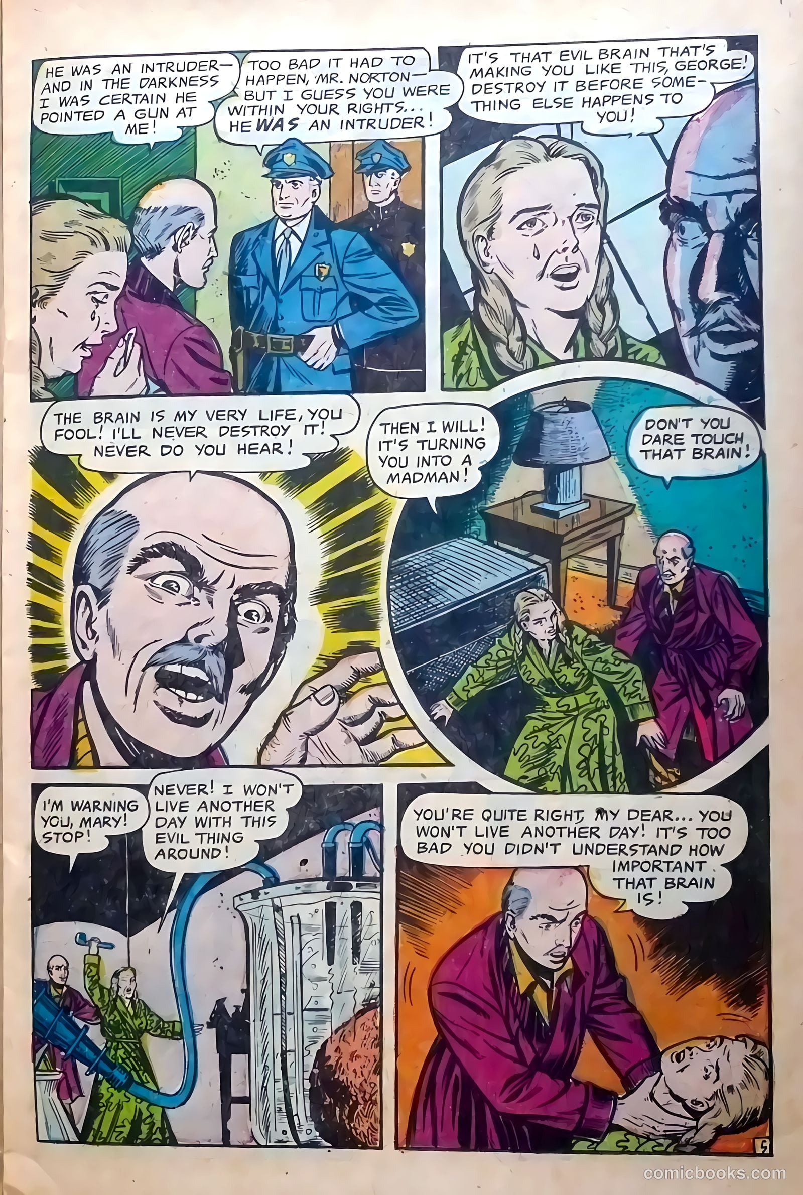 Haunted Thrills #7 (1953) — page 15 of 36