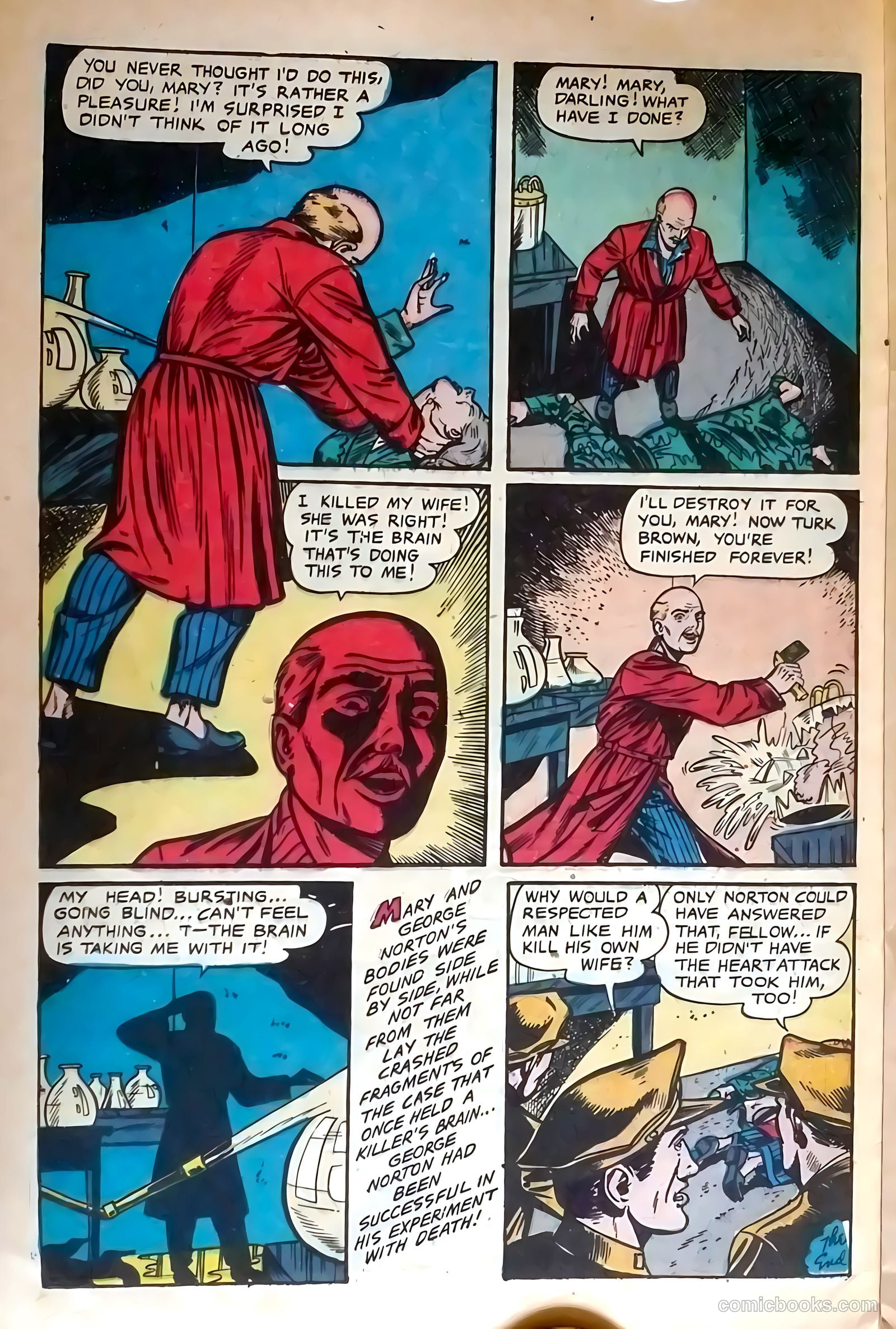 Haunted Thrills #7 (1953) — page 16 of 36