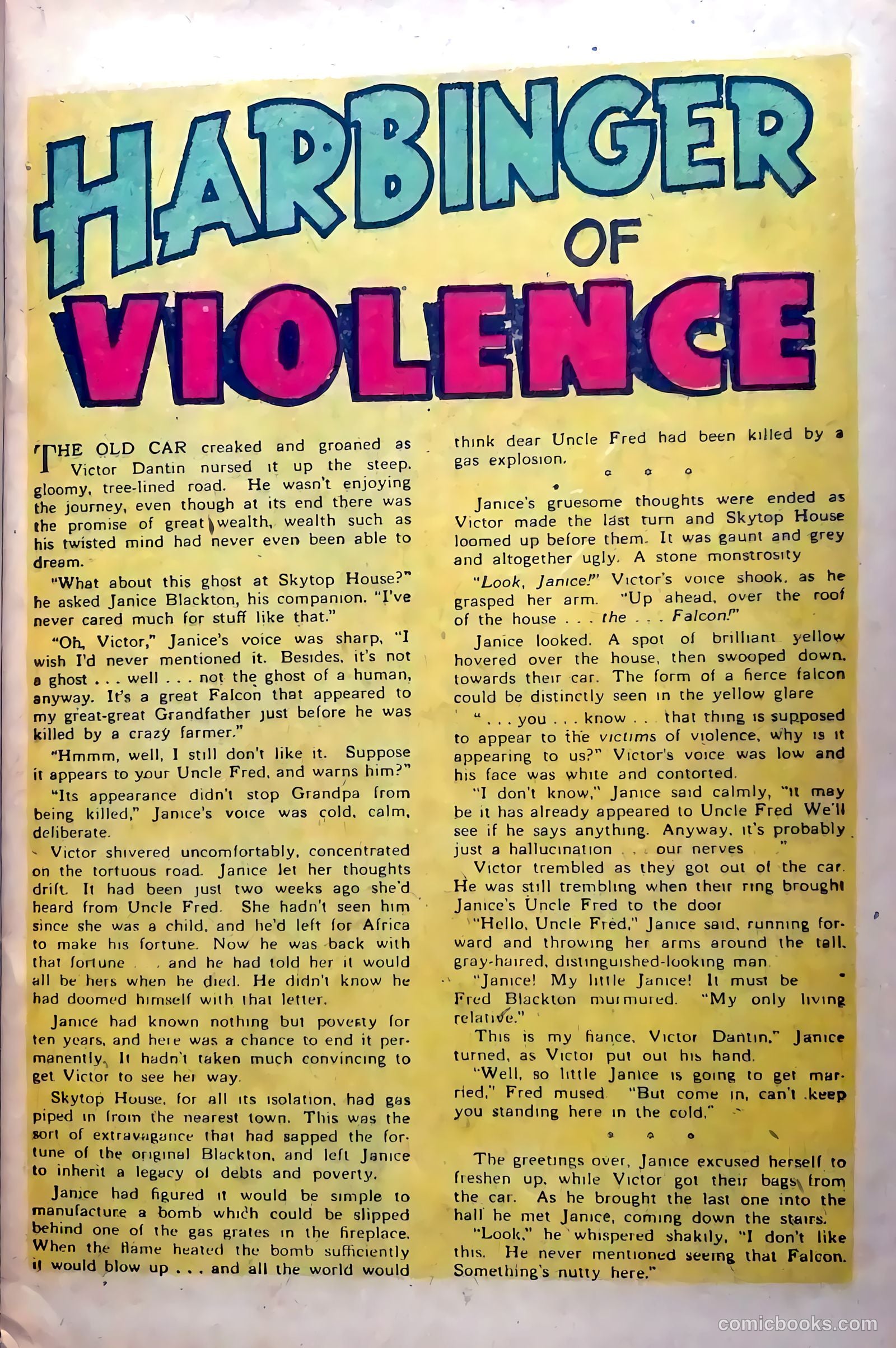 Haunted Thrills #7 (1953) — page 17 of 36