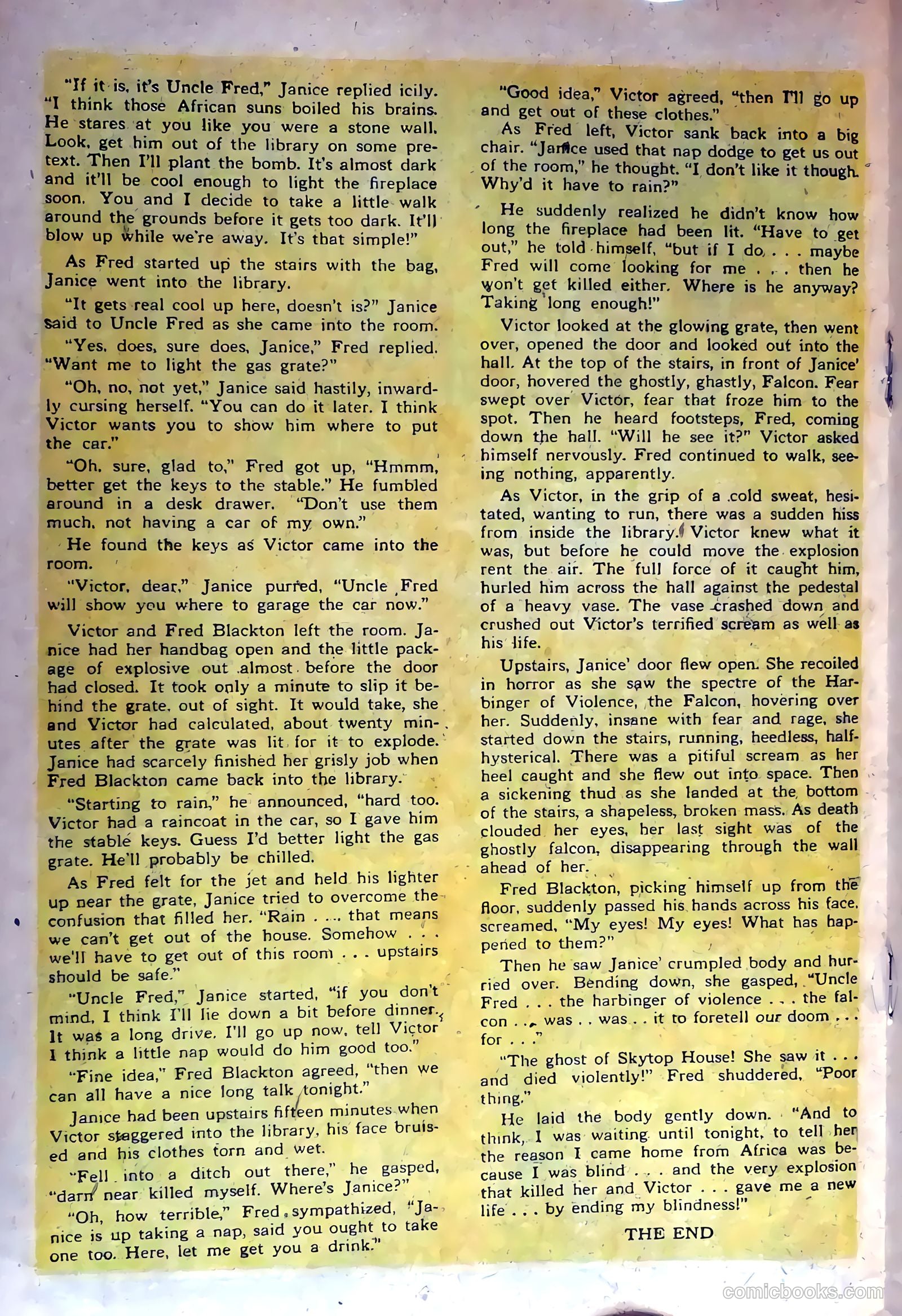 Haunted Thrills #7 (1953) — page 18 of 36