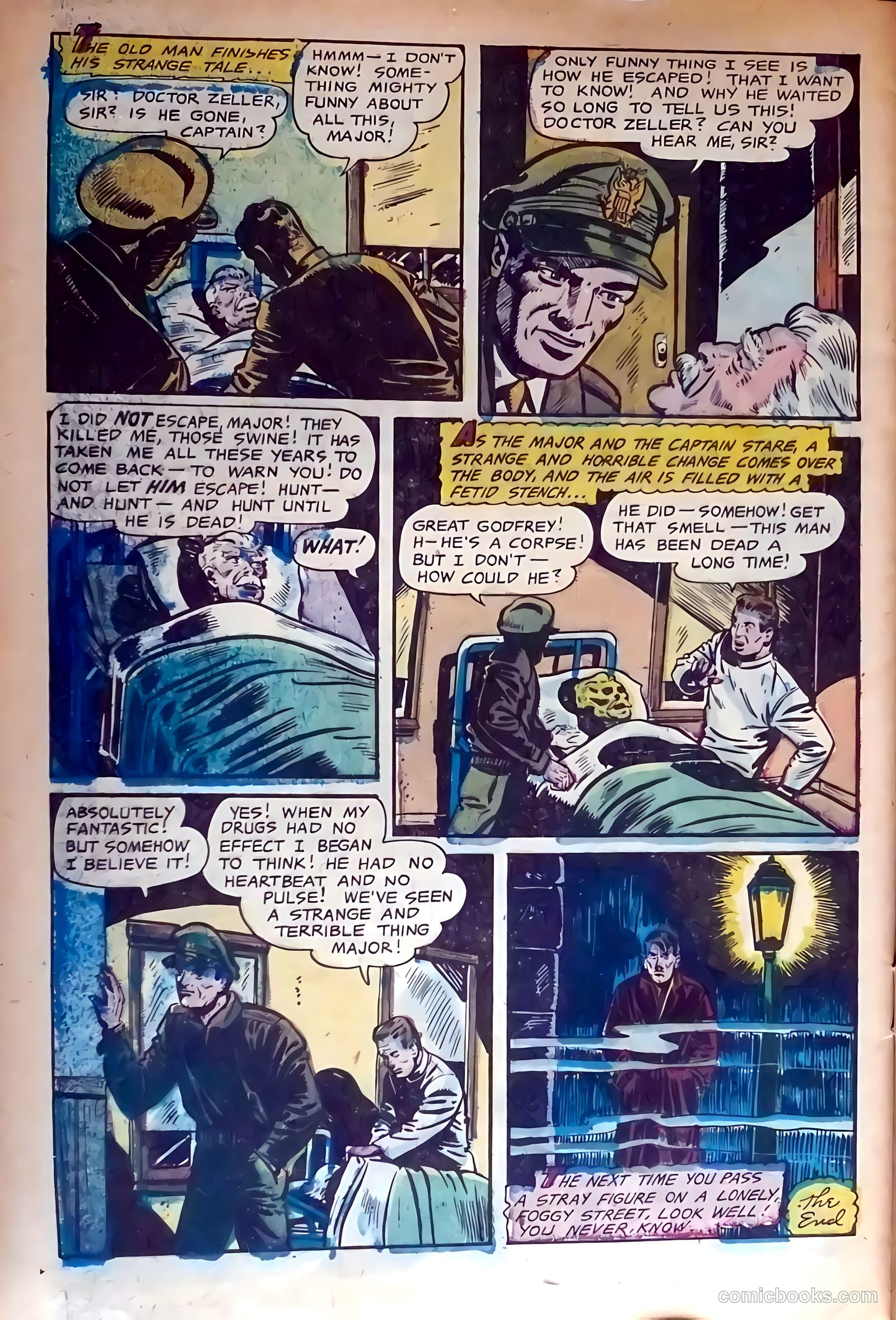 Haunted Thrills #7 (1953) — page 32 of 36