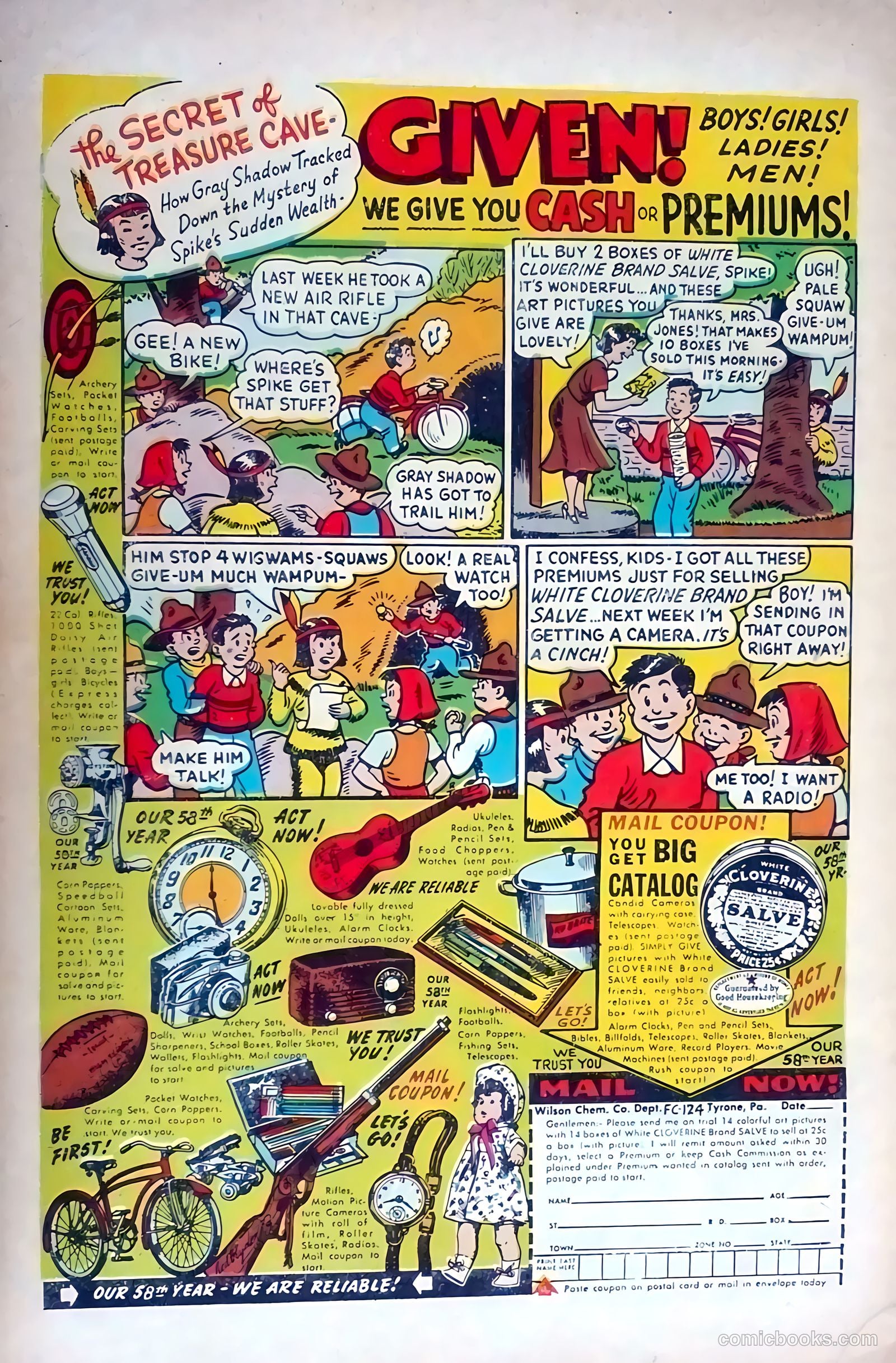 Haunted Thrills #7 (1953) — page 36 of 36