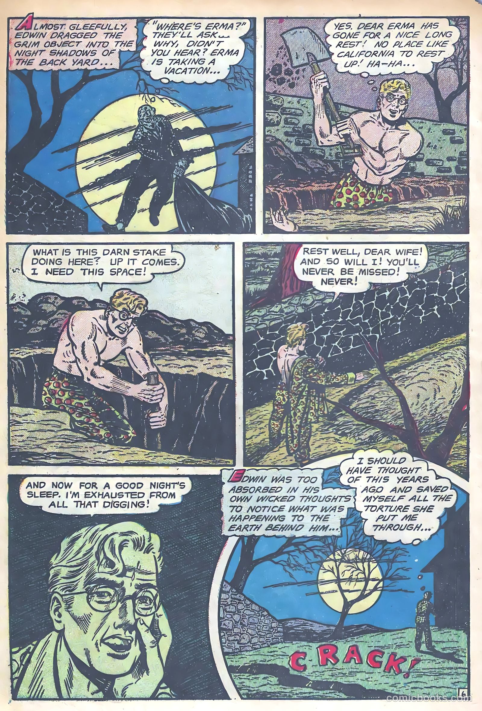 Haunted Thrills #8 (1953) — page 8 of 36