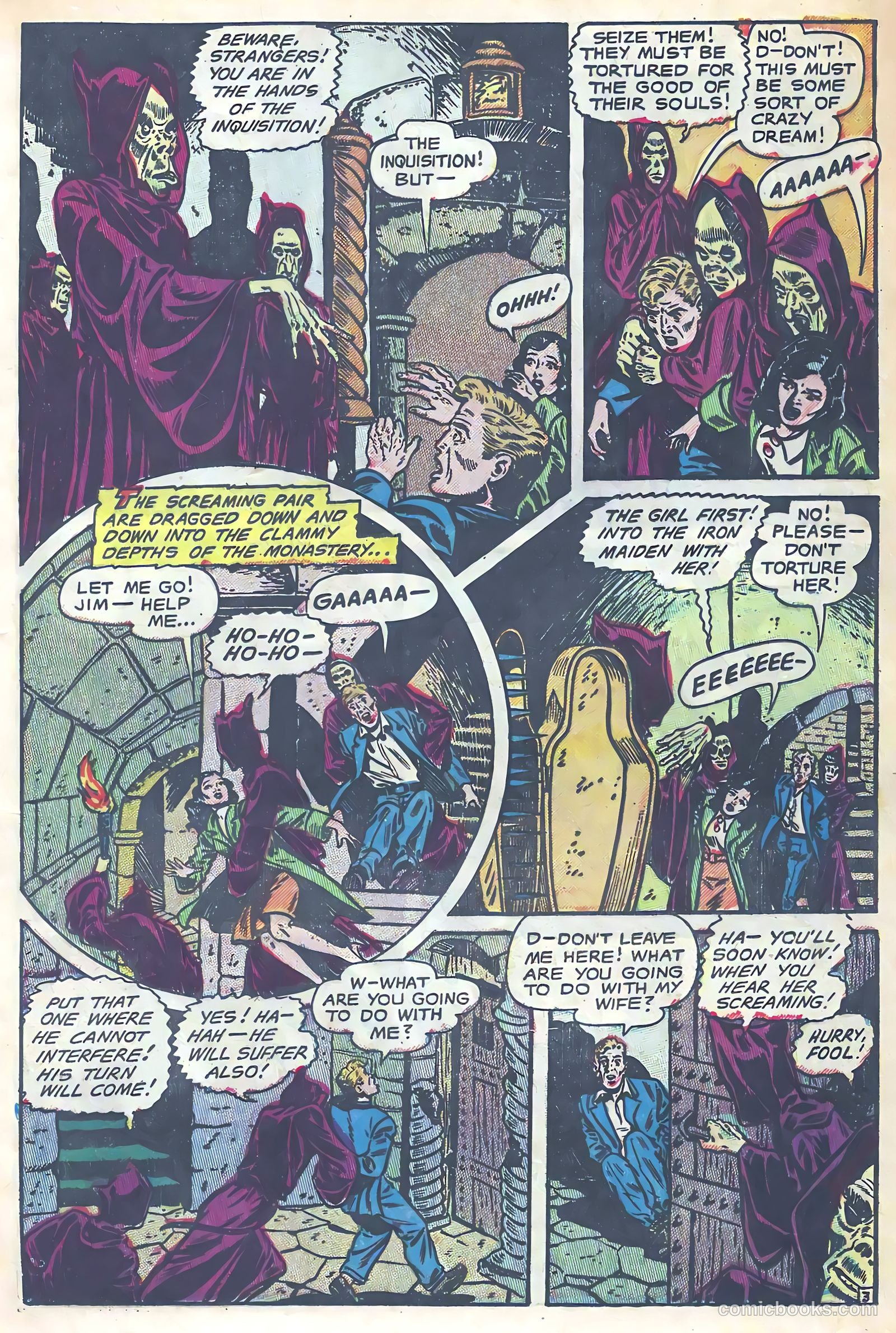 Haunted Thrills #8 (1953) — page 13 of 36