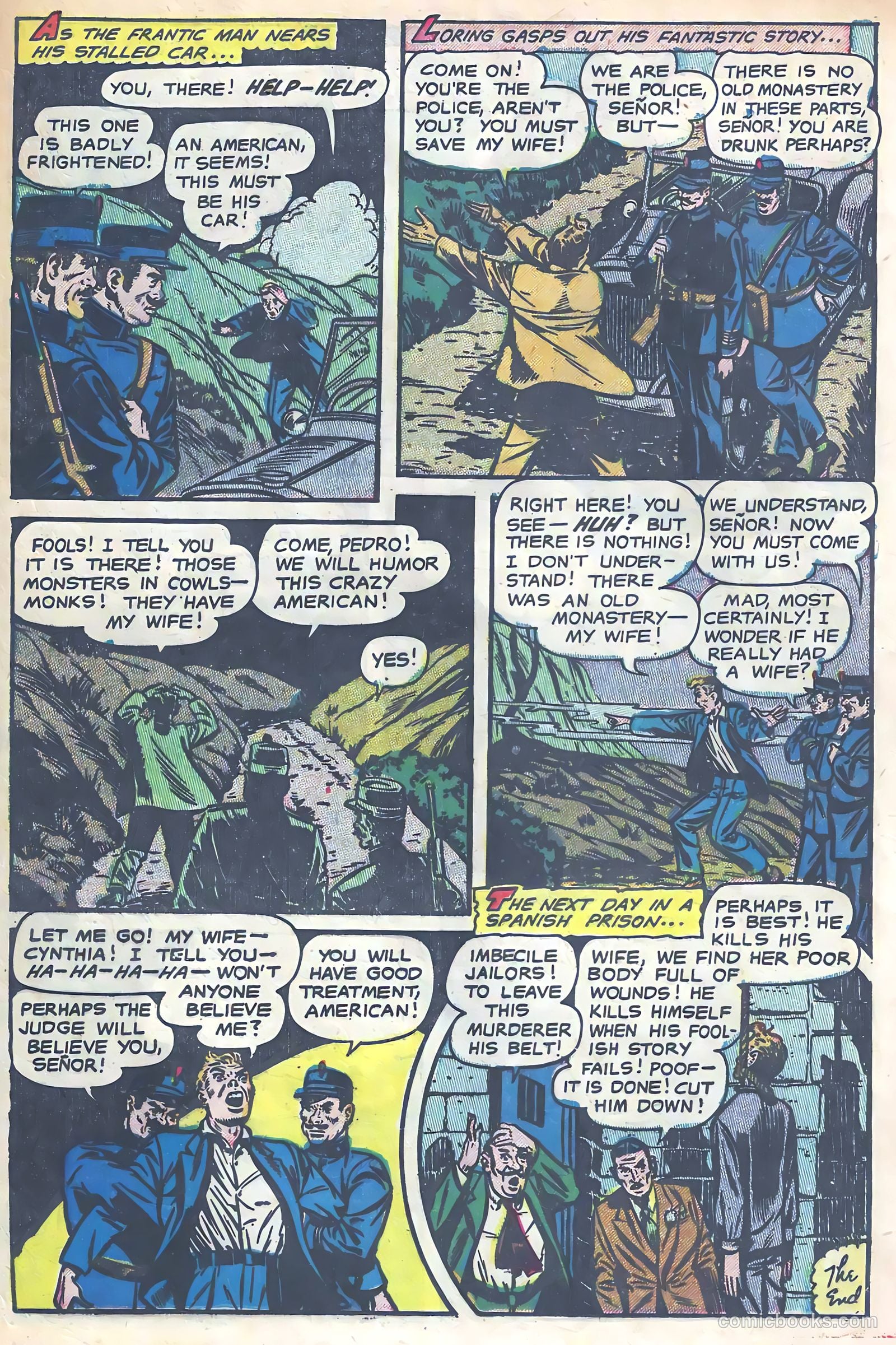 Haunted Thrills #8 (1953) — page 16 of 36