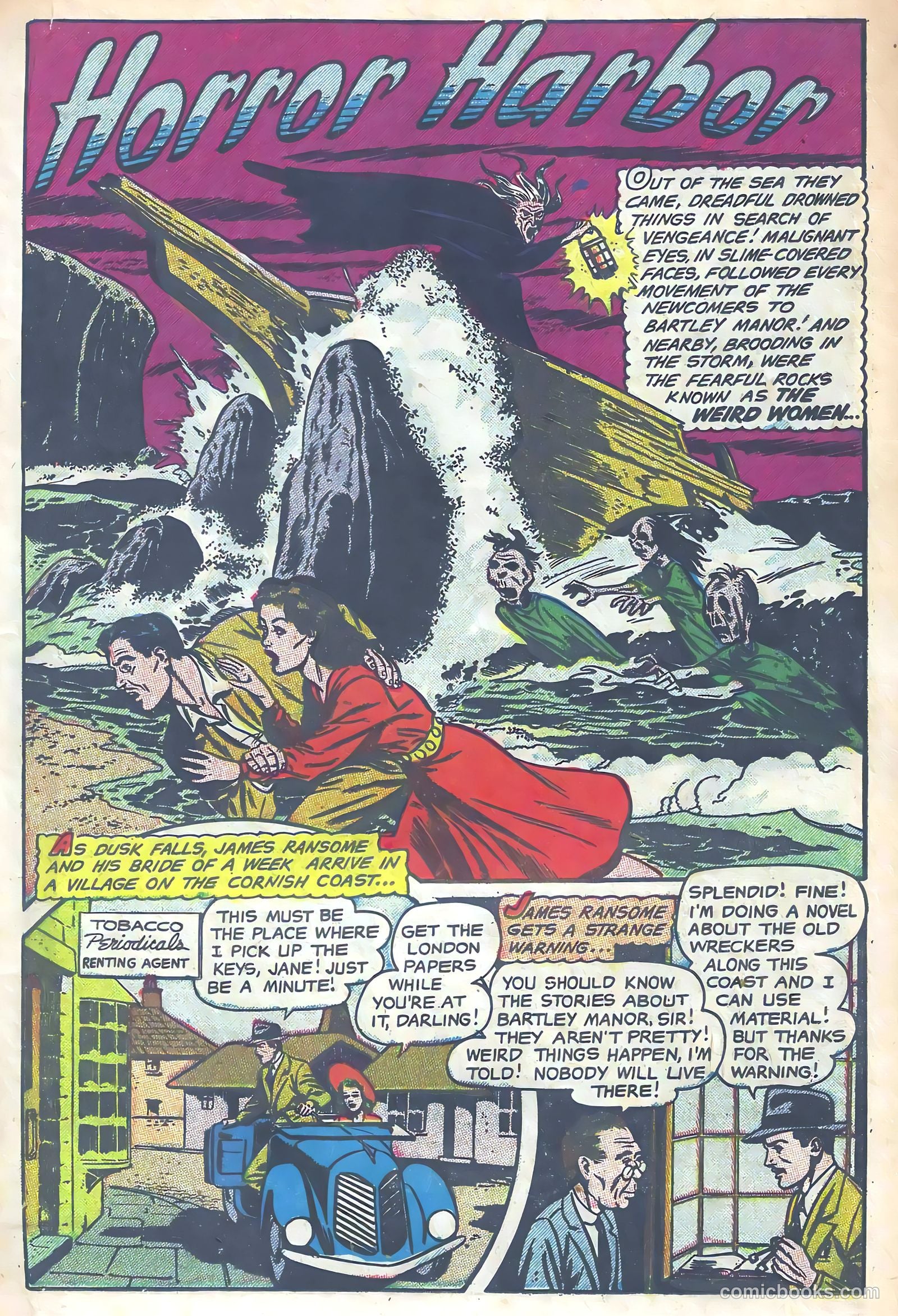 Haunted Thrills #8 (1953) — page 19 of 36