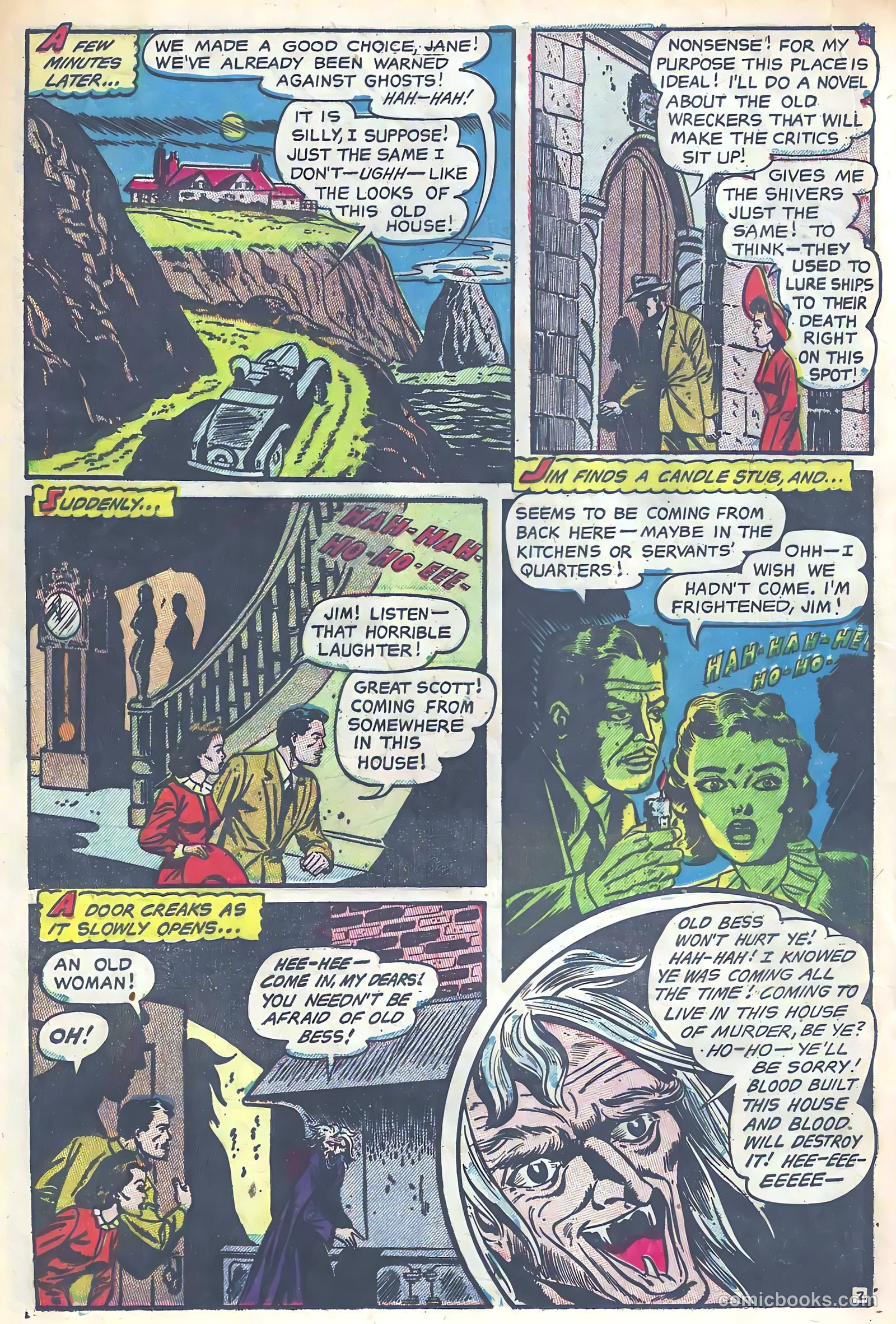 Haunted Thrills #8 (1953) — page 20 of 36