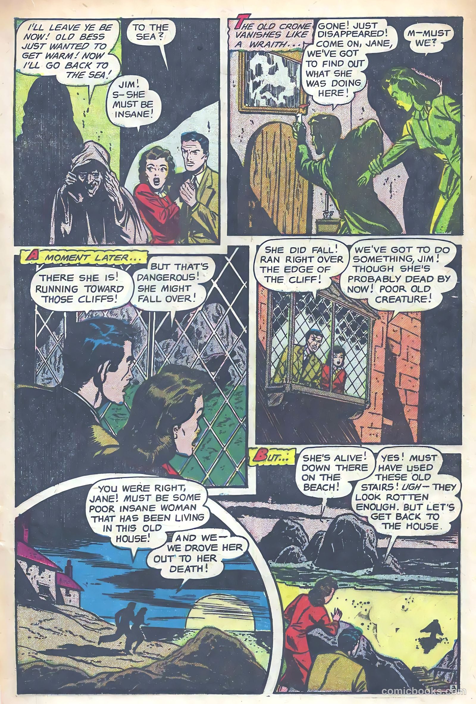 Haunted Thrills #8 (1953) — page 21 of 36