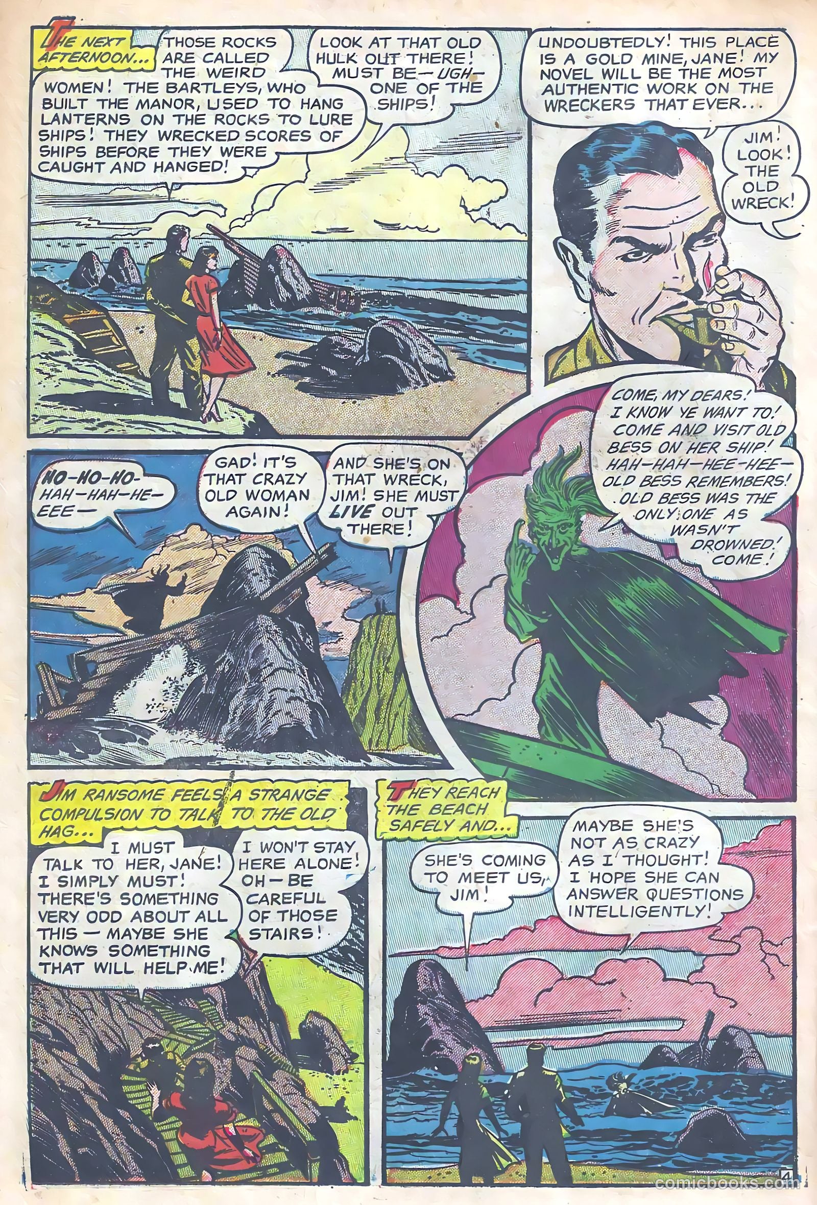 Haunted Thrills #8 (1953) — page 22 of 36