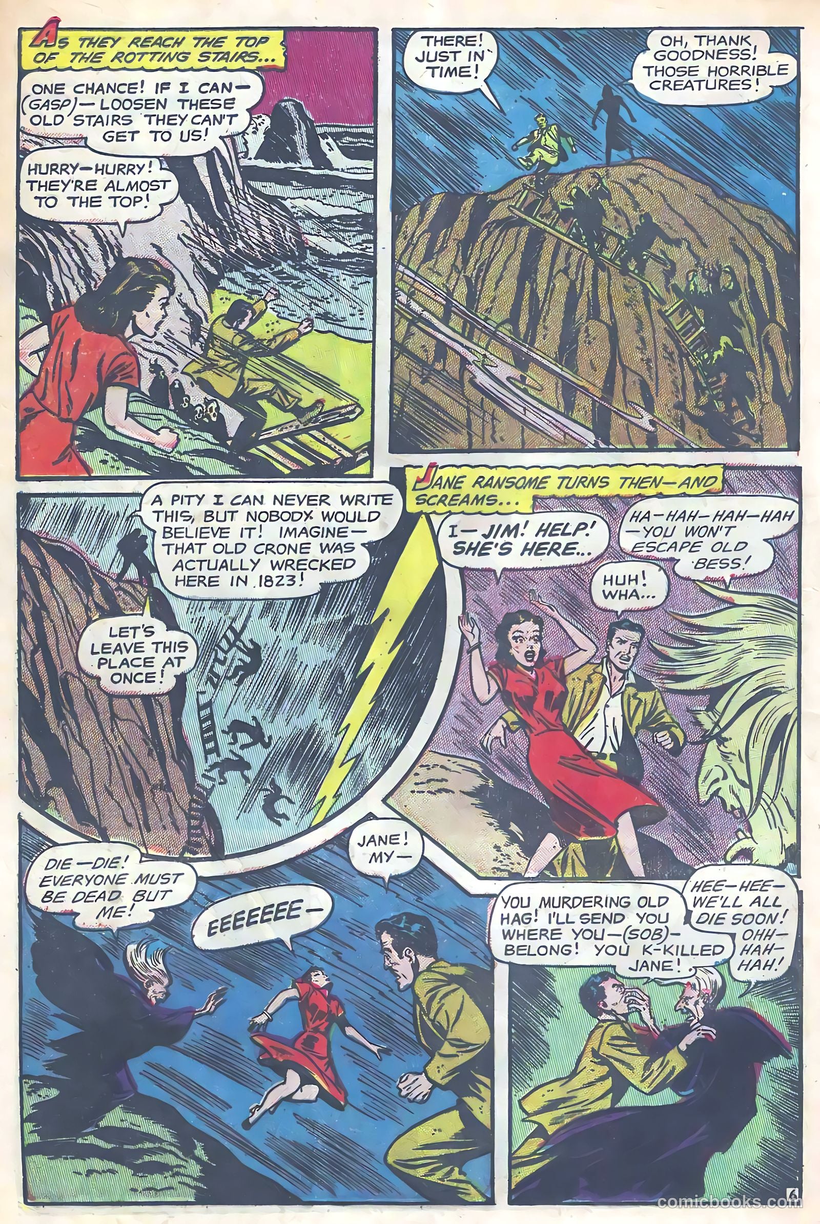 Haunted Thrills #8 (1953) — page 24 of 36