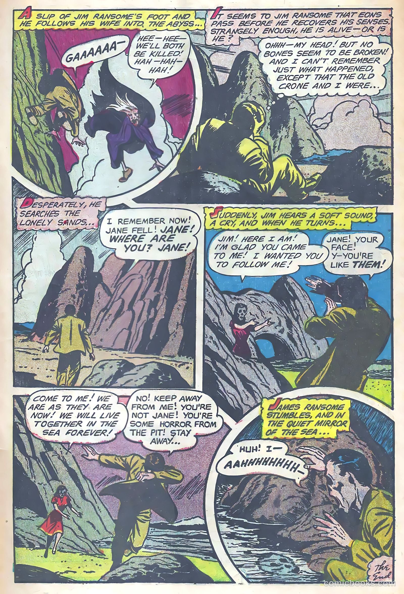 Haunted Thrills #8 (1953) — page 25 of 36