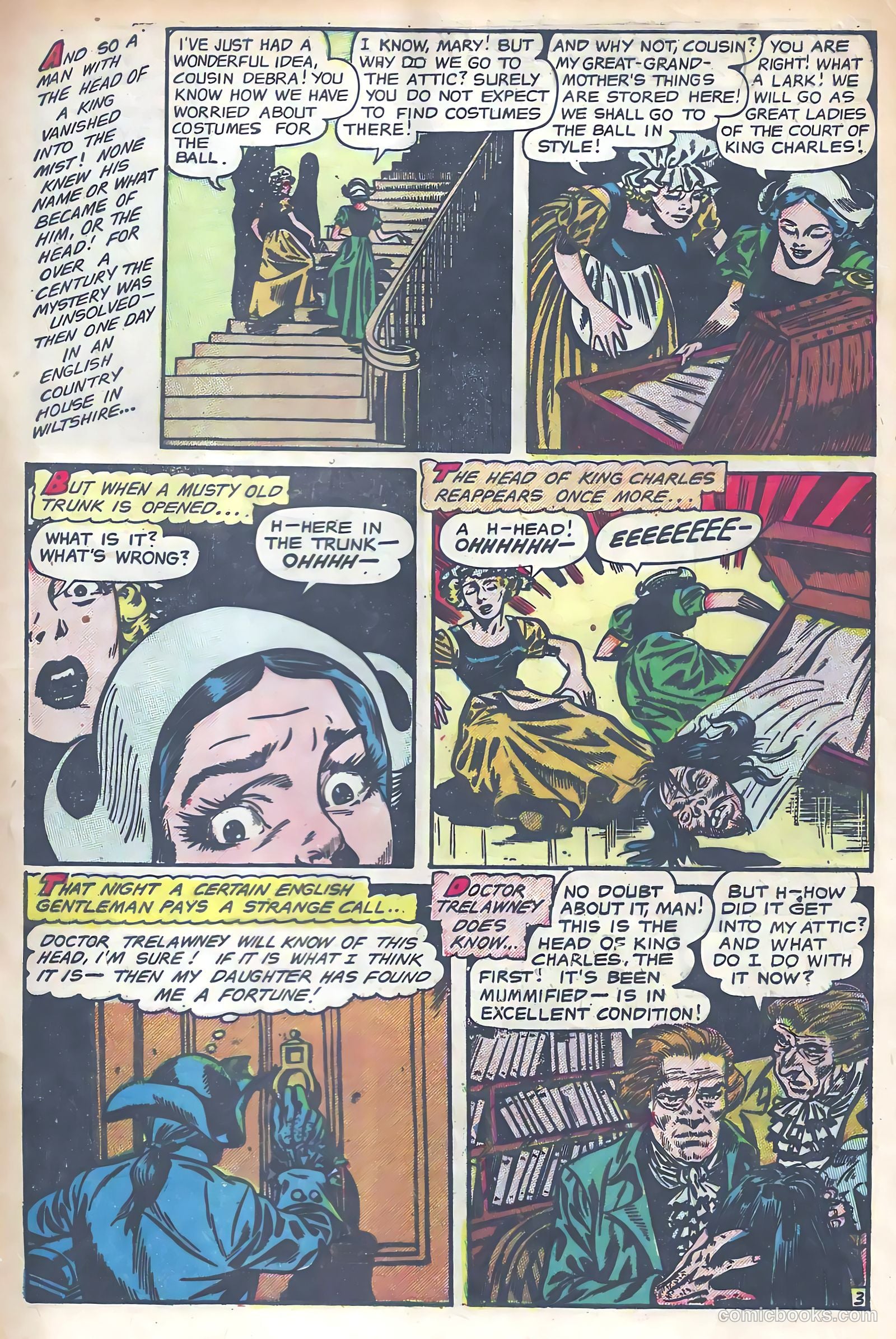 Haunted Thrills #8 (1953) — page 29 of 36