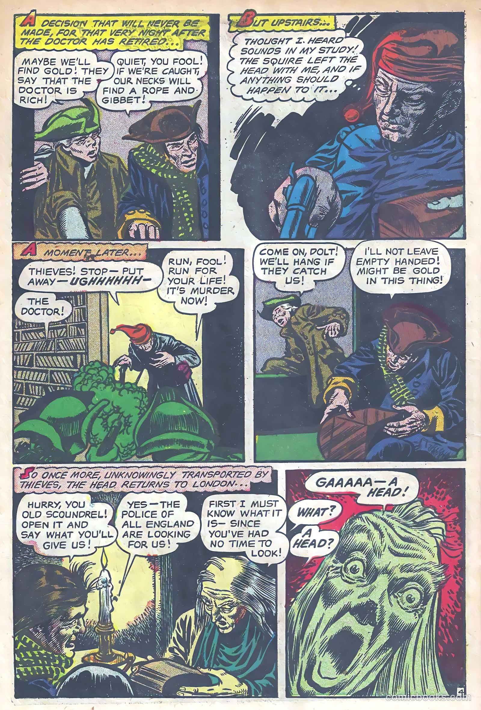Haunted Thrills #8 (1953) — page 30 of 36