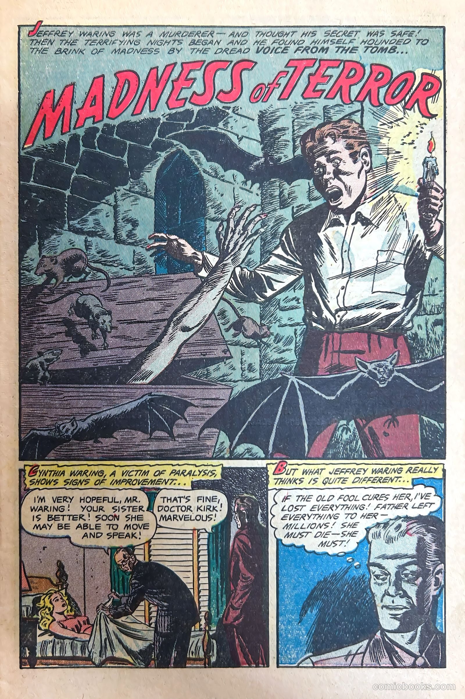 Haunted Thrills #9 (1953) — page 3 of 35