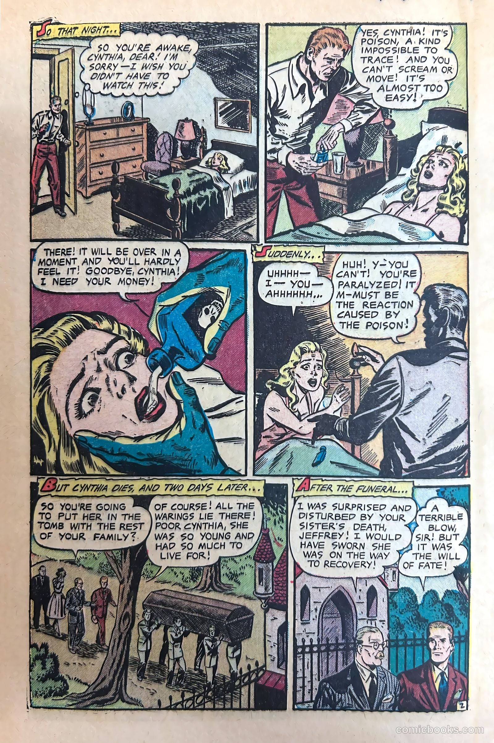 Haunted Thrills #9 (1953) — page 4 of 35