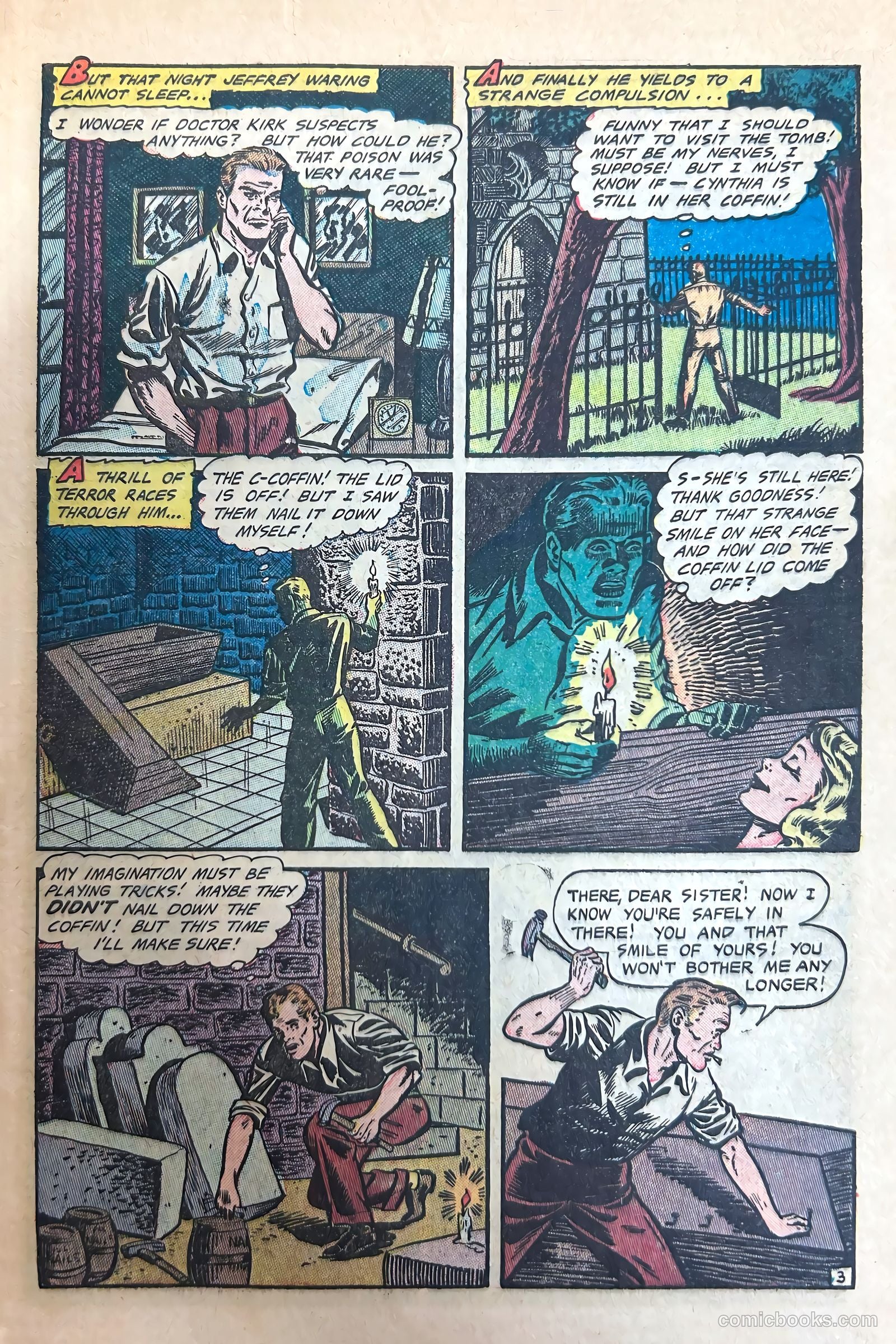 Haunted Thrills #9 (1953) — page 5 of 35