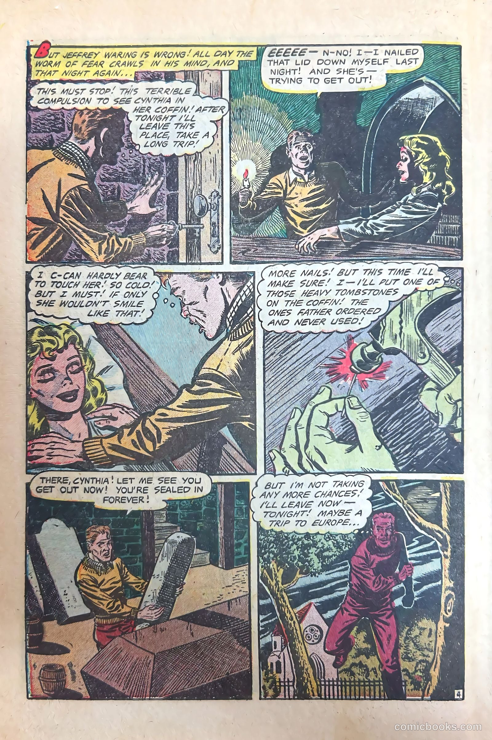 Haunted Thrills #9 (1953) — page 6 of 35