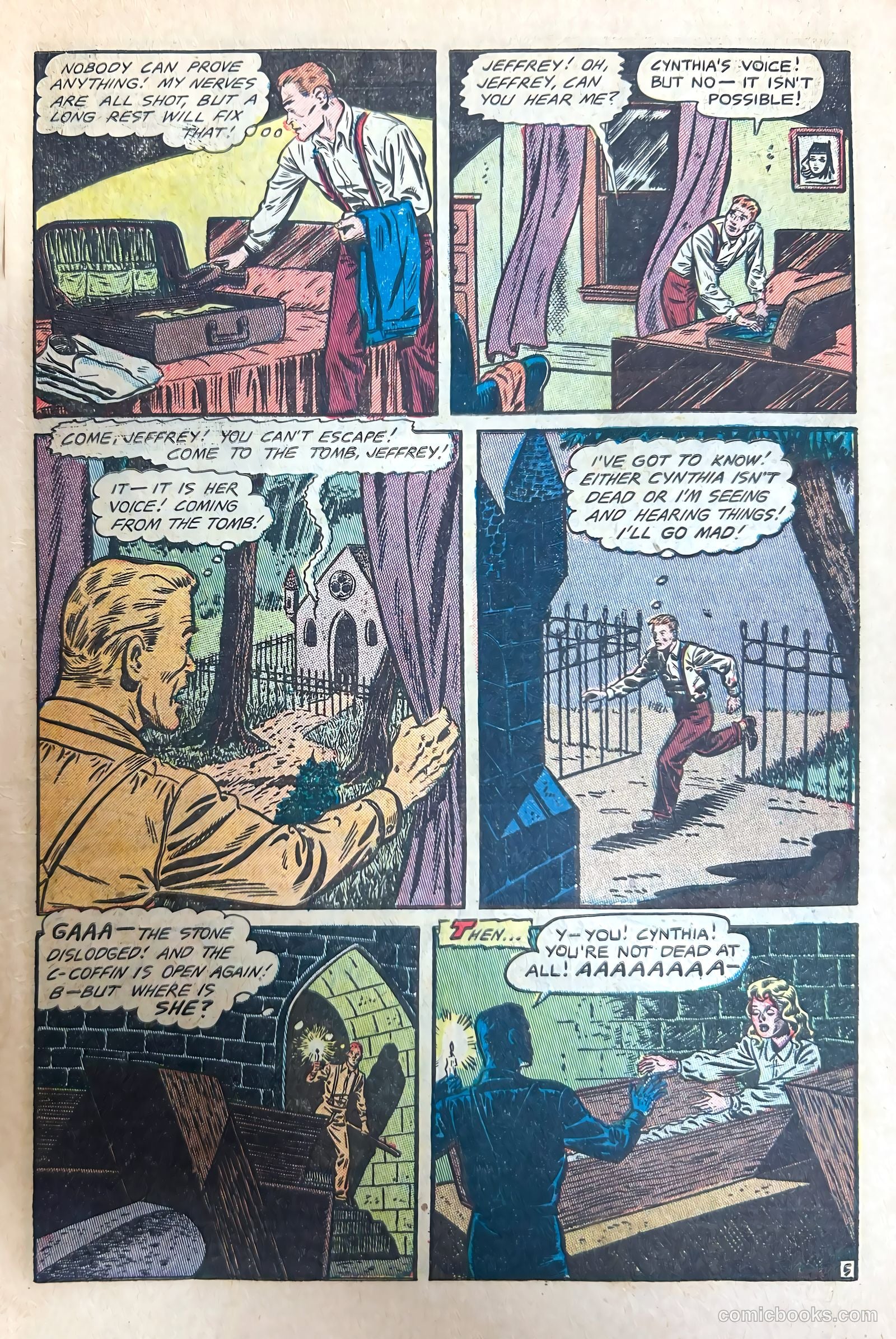 Haunted Thrills #9 (1953) — page 7 of 35