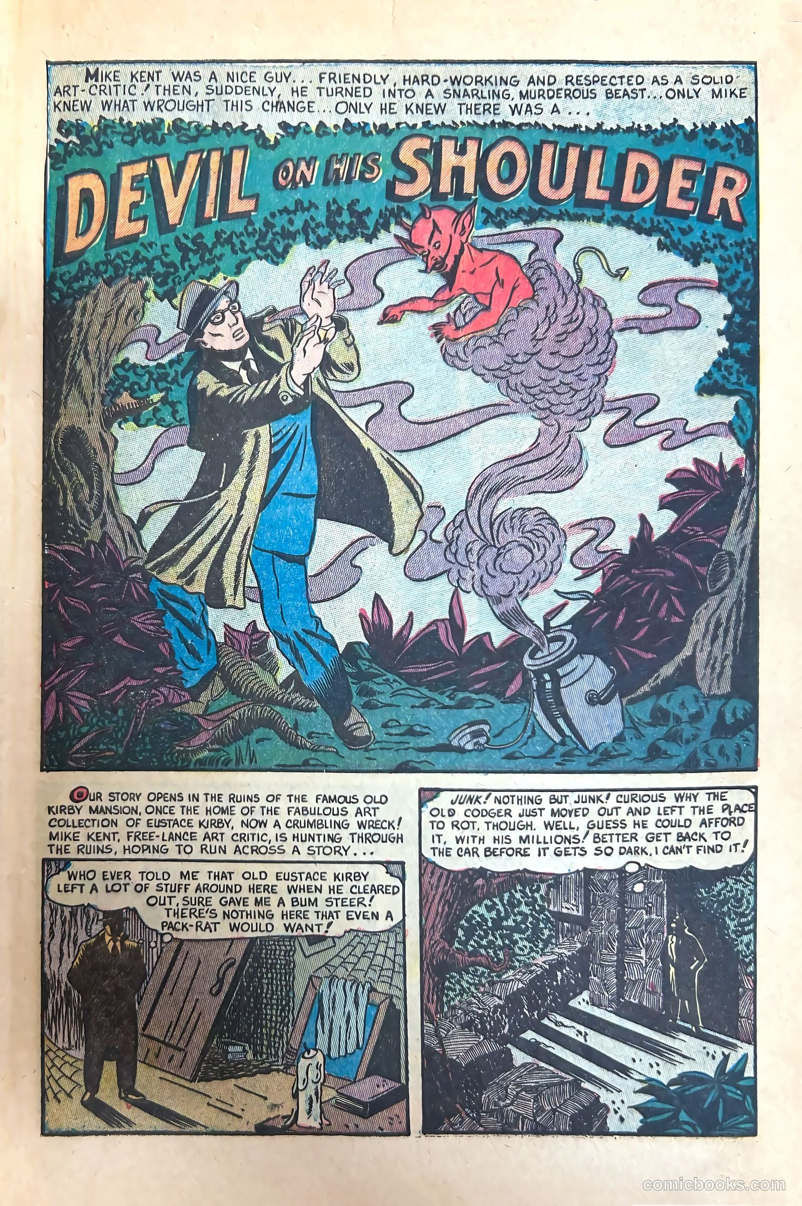 Haunted Thrills #9 (1953) — page 9 of 35