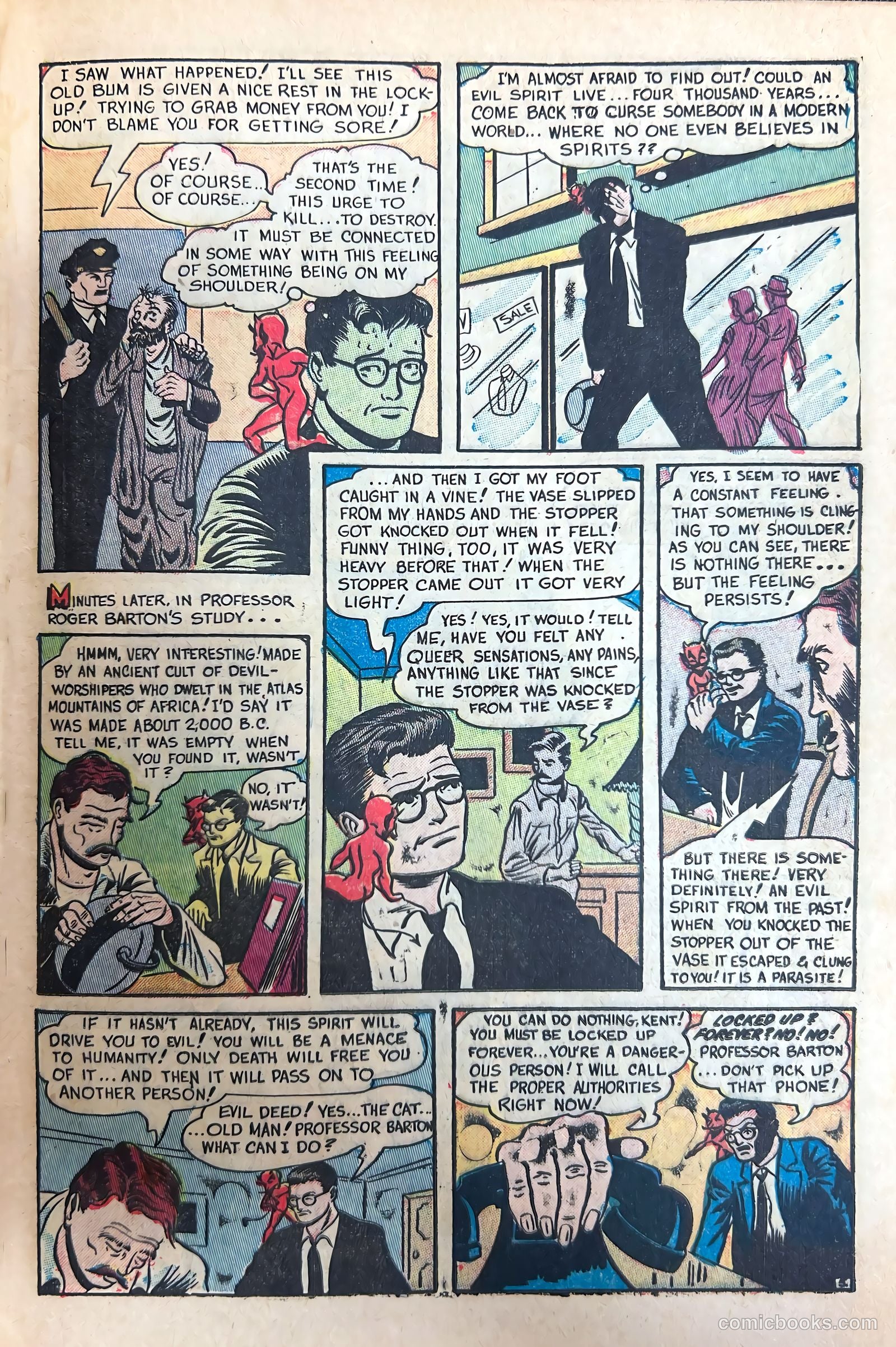 Haunted Thrills #9 (1953) — page 13 of 35