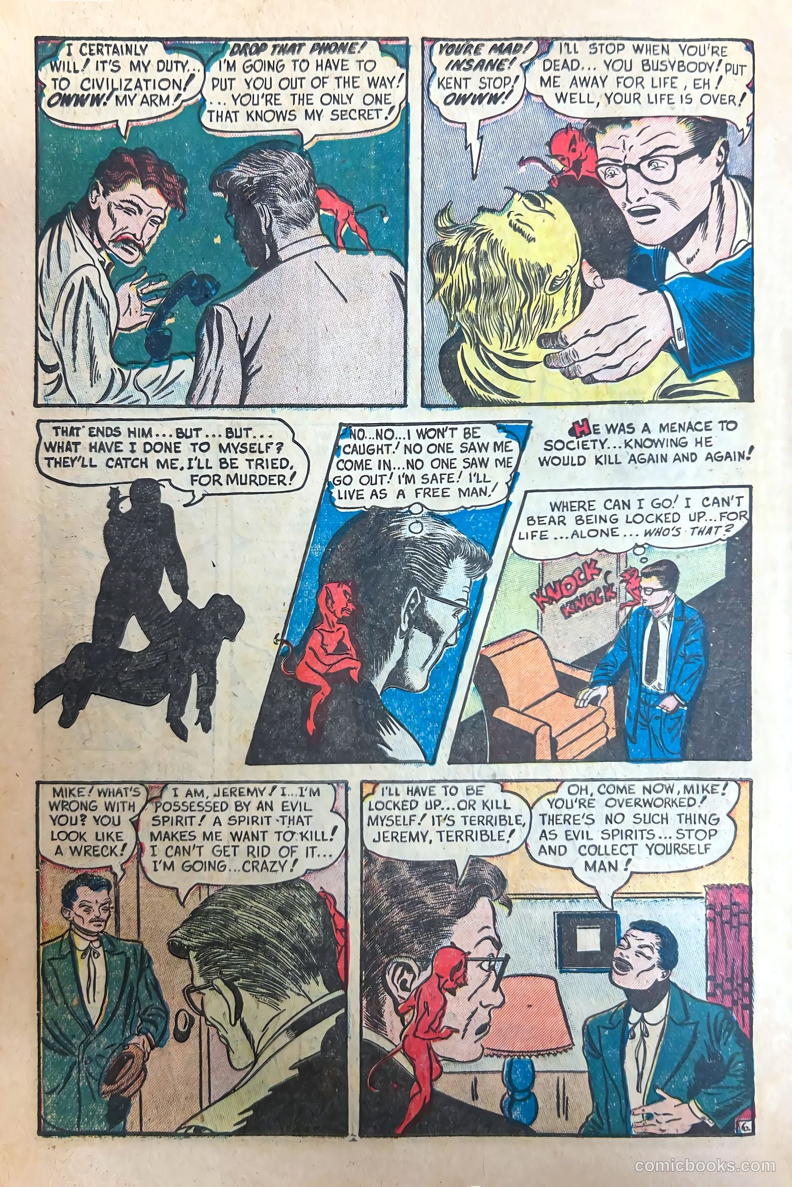 Haunted Thrills #9 (1953) — page 14 of 35