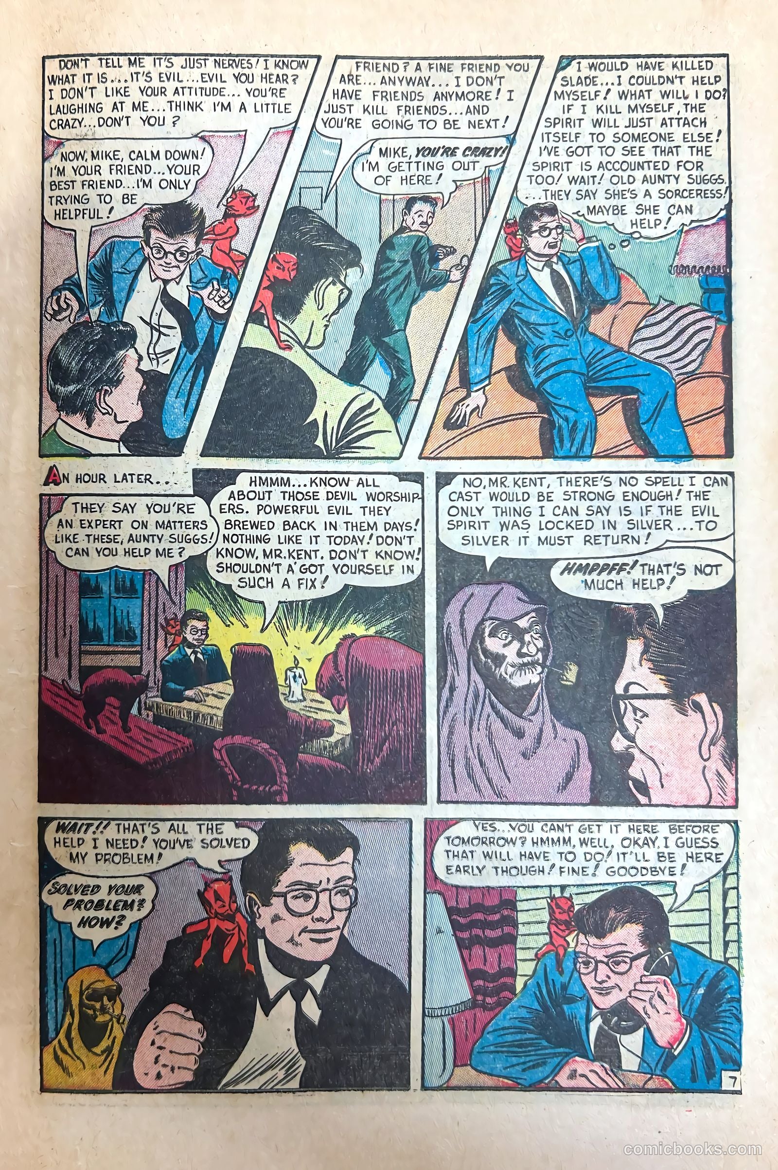 Haunted Thrills #9 (1953) — page 15 of 35