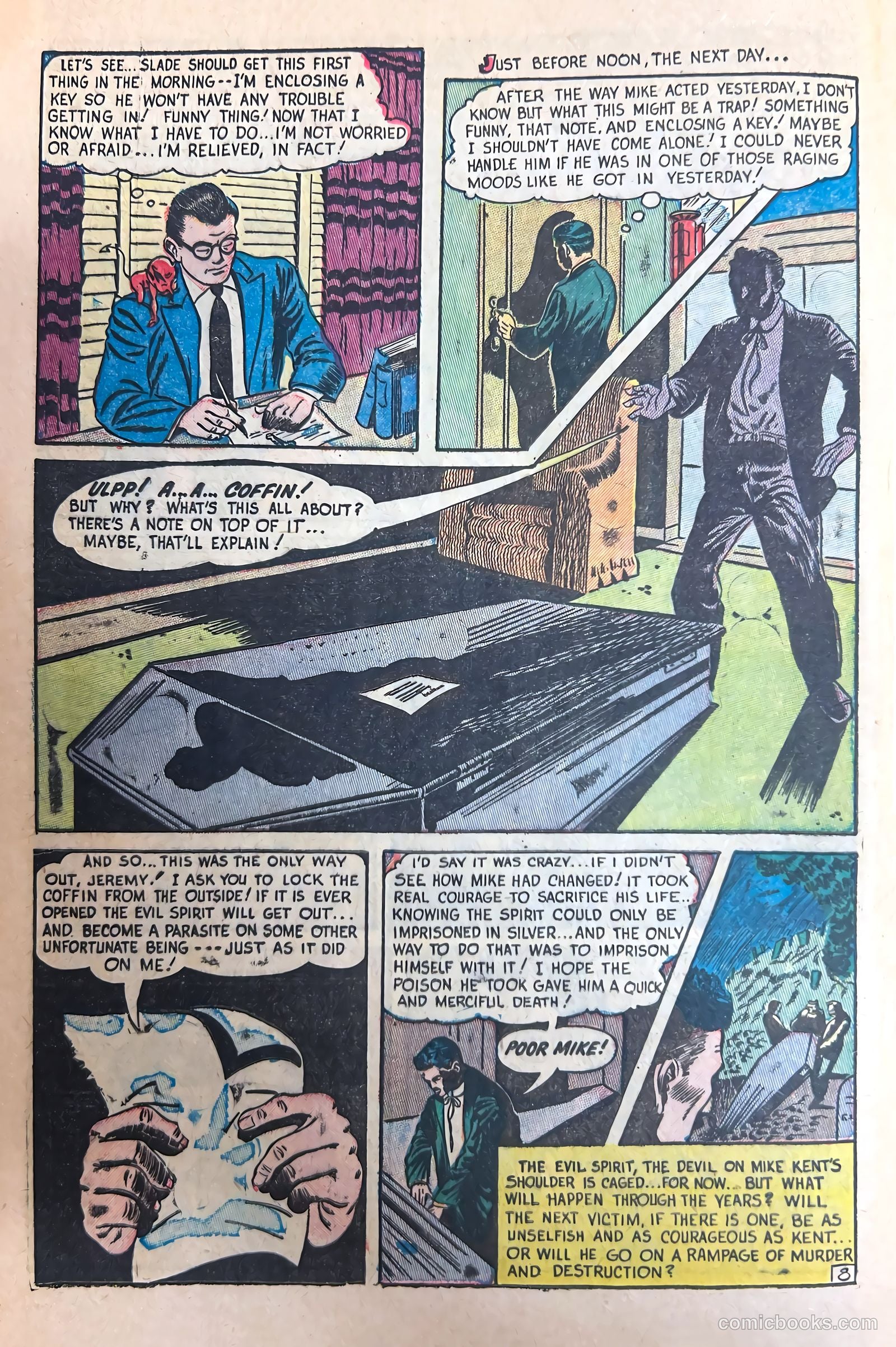 Haunted Thrills #9 (1953) — page 16 of 35