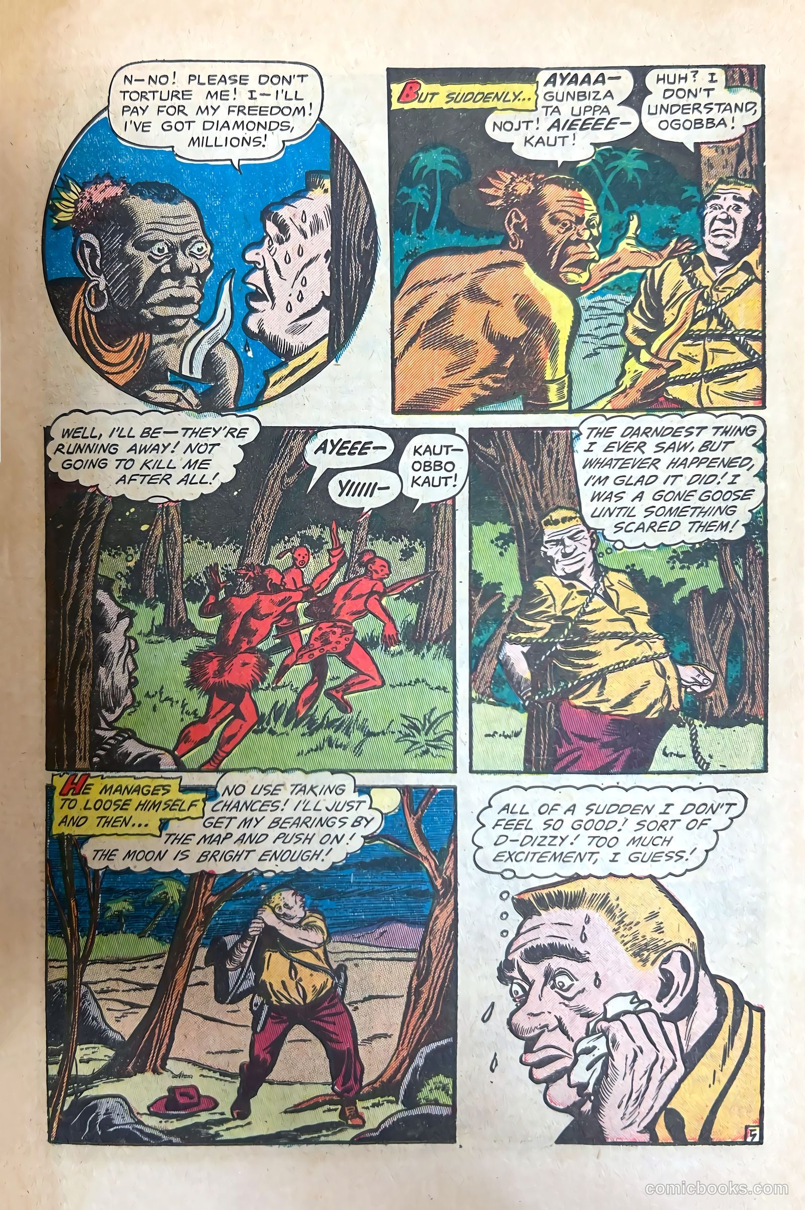 Haunted Thrills #9 (1953) — page 22 of 35