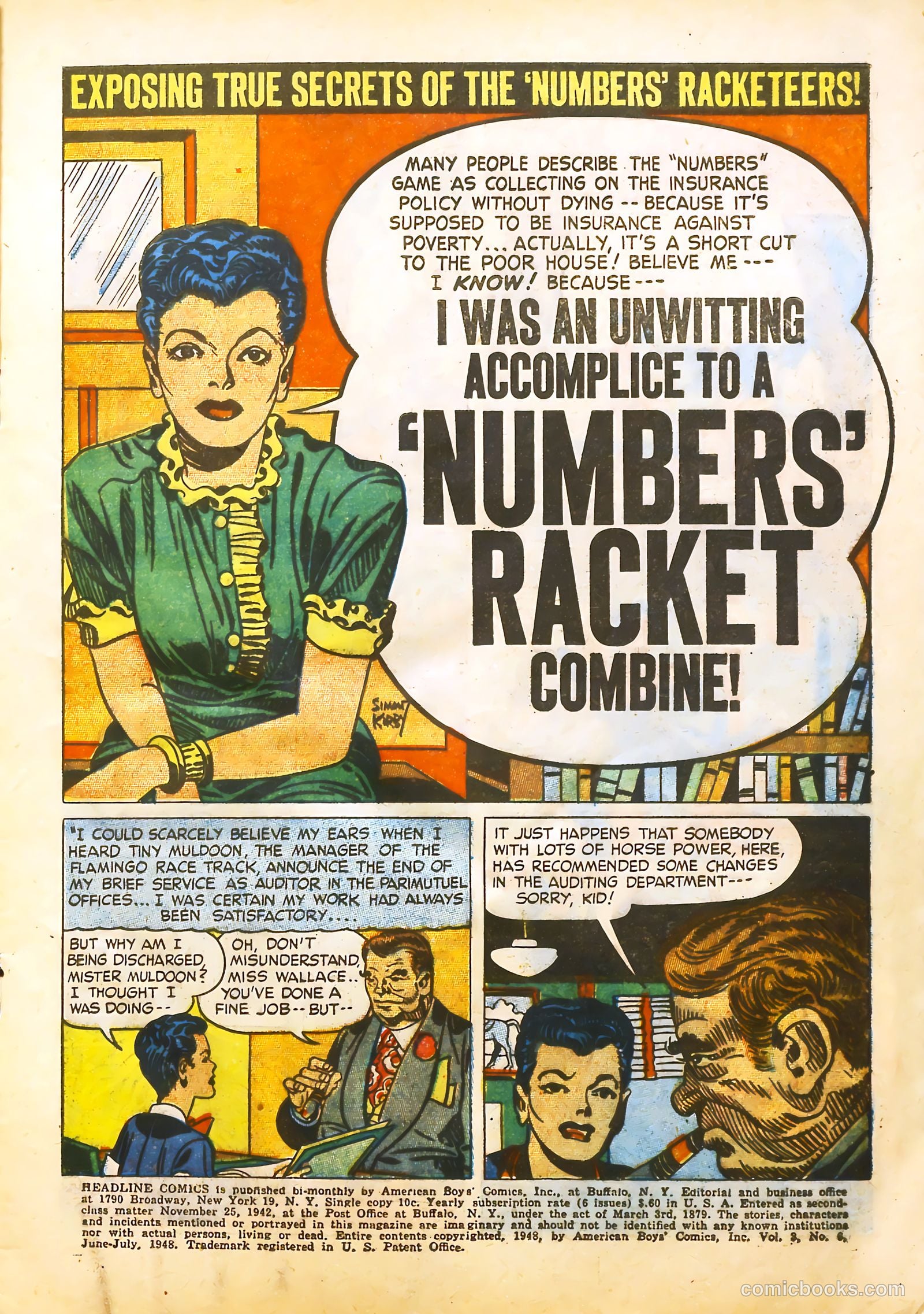 Headline Comics #30 (1948) — page 3 of 52
